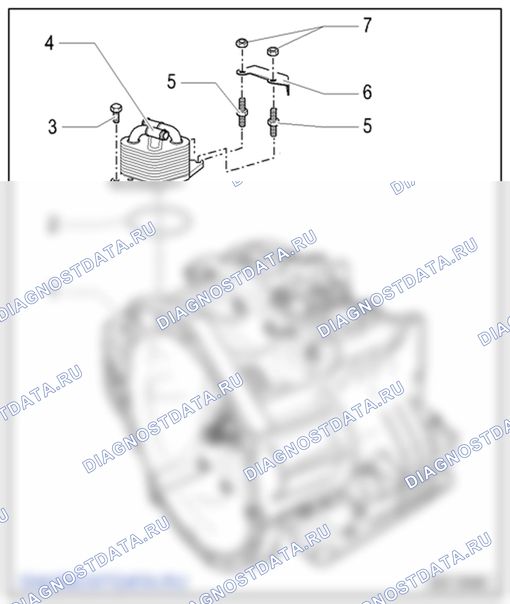 Радиатор ATF. SEAT Toledo Iv