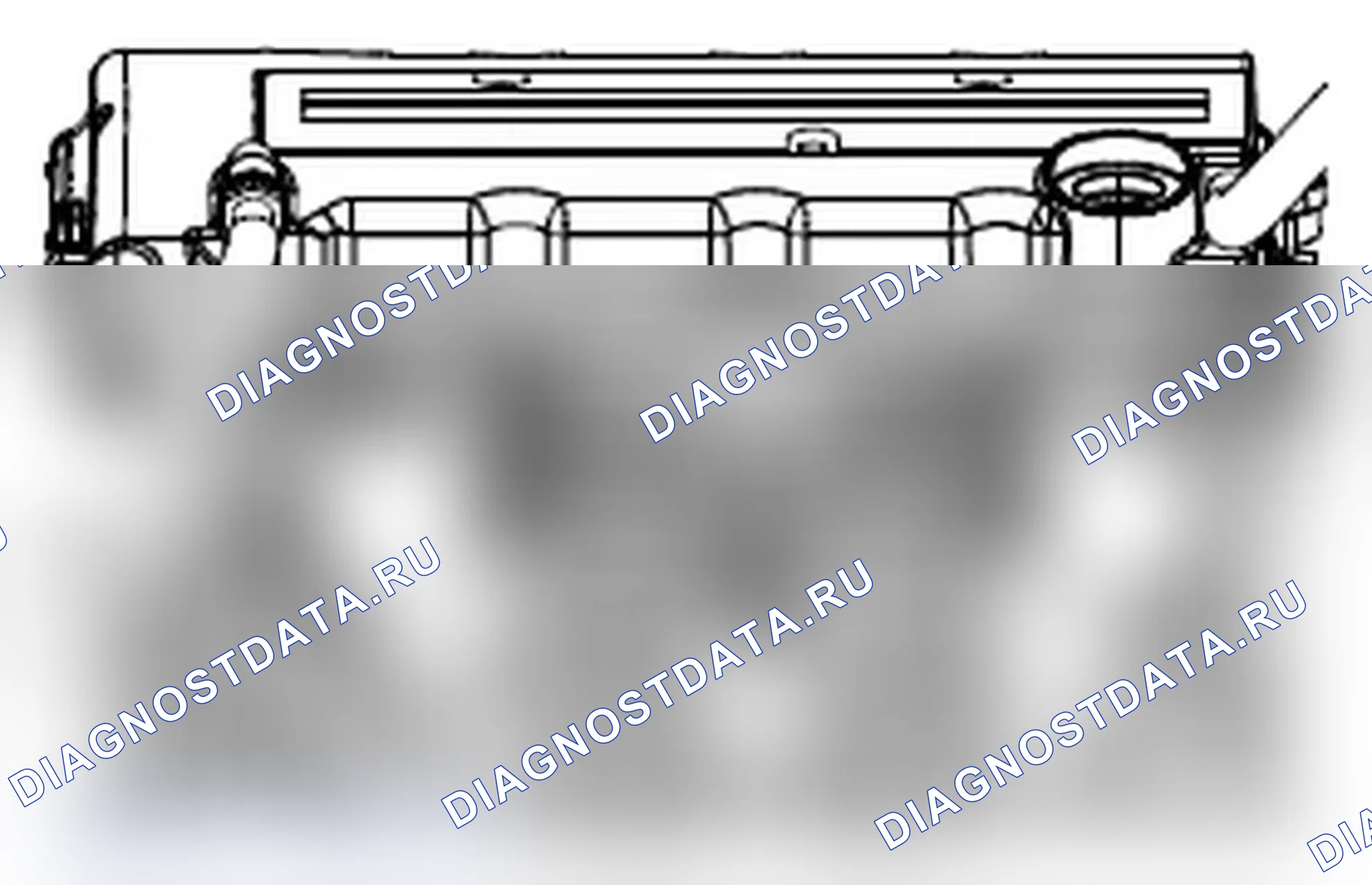 Рис. 23: >> F <<МОНТАЖ ТОПЛИВНОЙ НАПРАВЛЯЮЩЕЙ В СБОРЕ/КРОНШТЕЙНА/ПРОТЕКТОРА ФОРСУНКИ. Mitsubishi Lancer Ralliart X рестайлинг