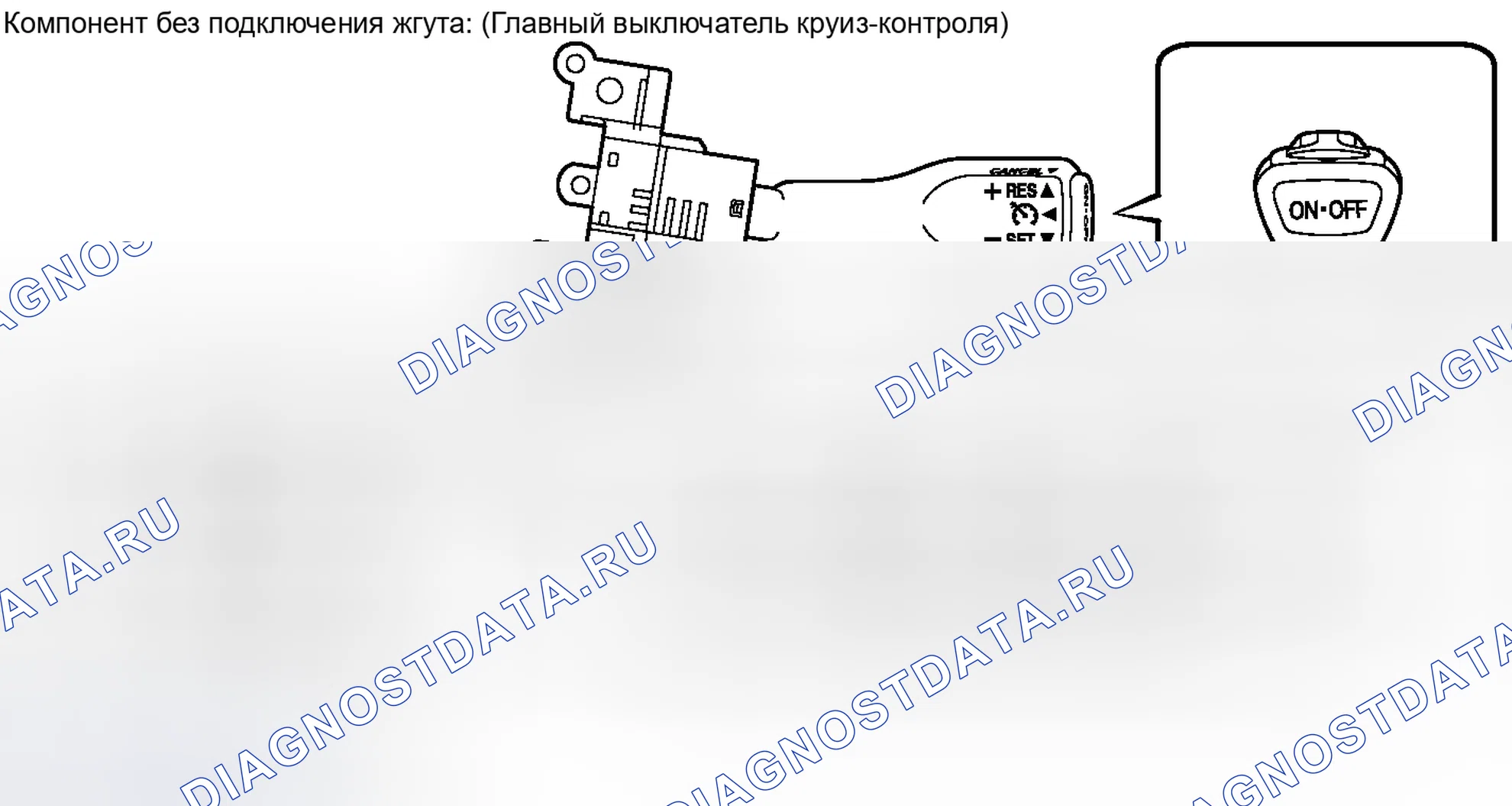 Рис. 31: ПРОВЕРКА системы круиз-контроля. Toyota Land Cruiser 200 рестайлинг