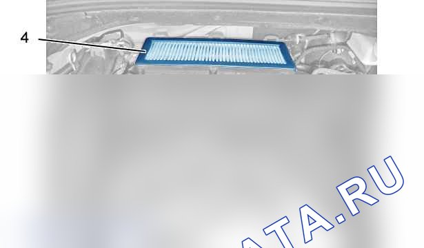Снятие - Установка: воздушный фильтр — b1hg3pfd. Peugeot RCZ I