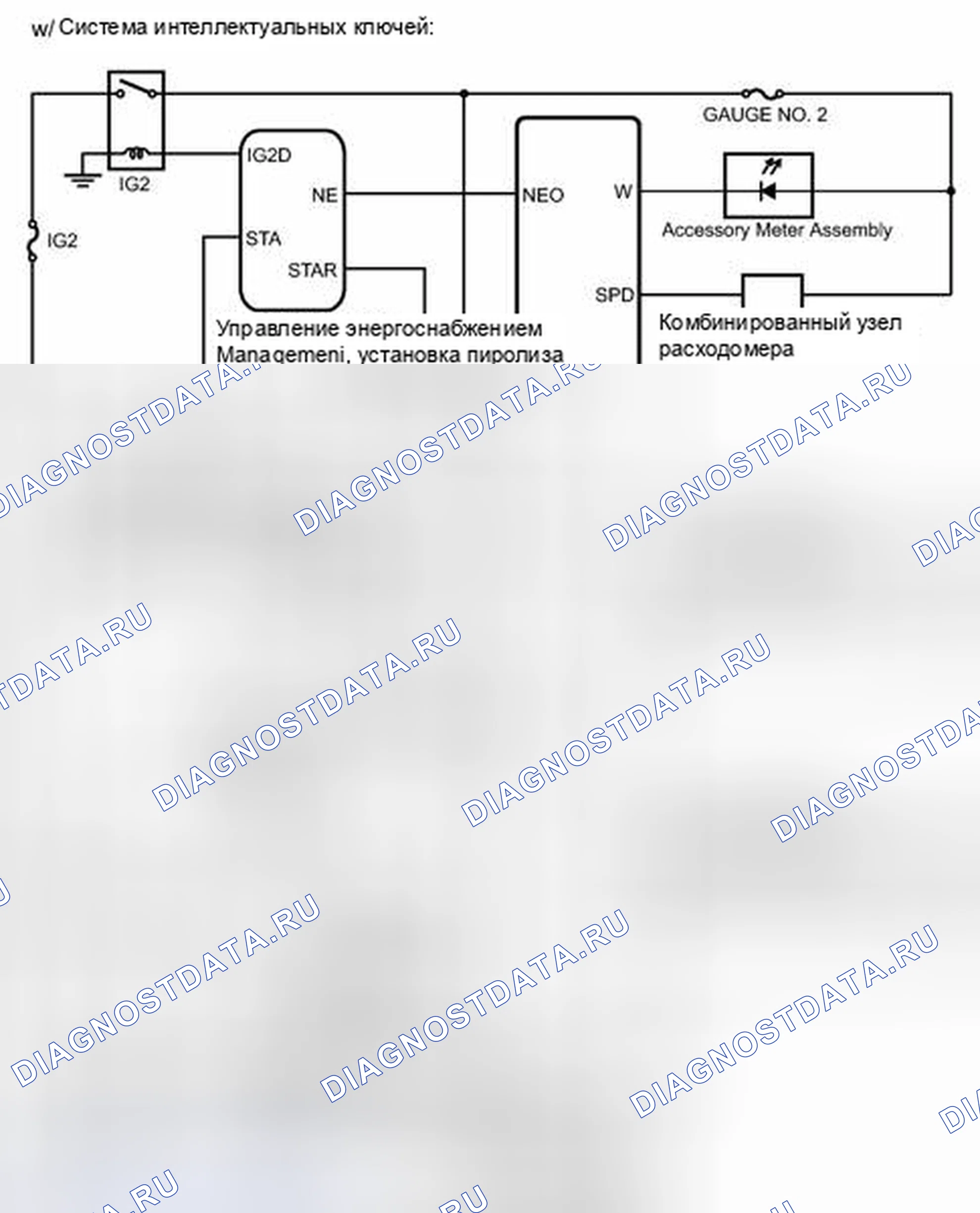 Рис. 32: СХЕМА СИСТЕМЫ [08 / 2013 -]. Toyota Venza I рестайлинг