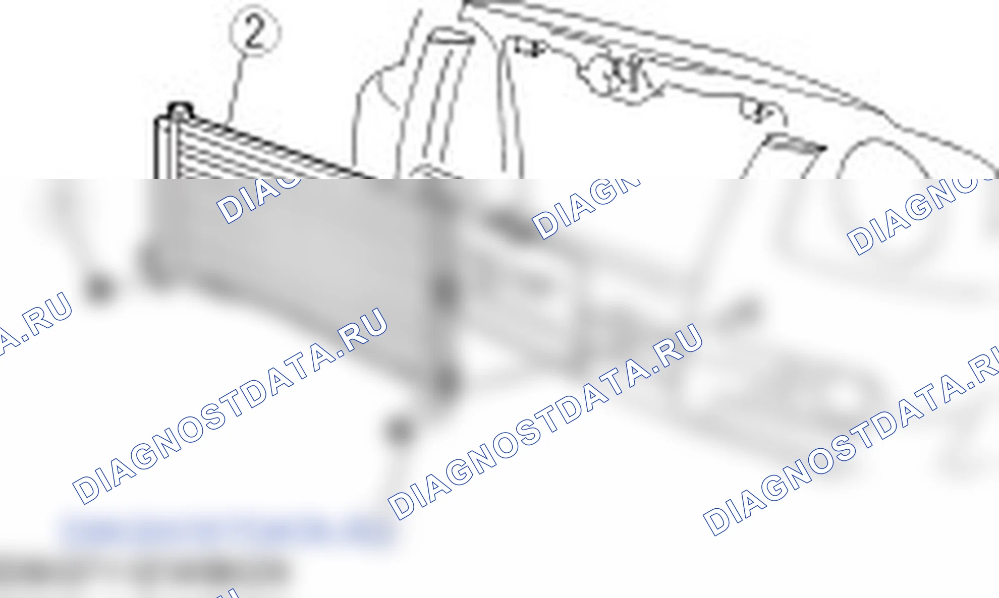 Как снять и установить сердцевину конденсатора (холодильника). Ford Ranger II