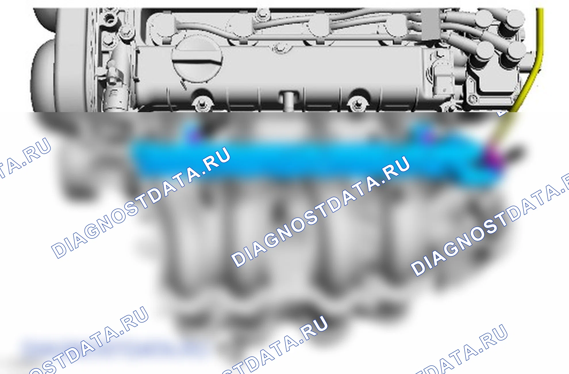 Как снять и установить впускной коллектор. Ford Grand C-MAX II