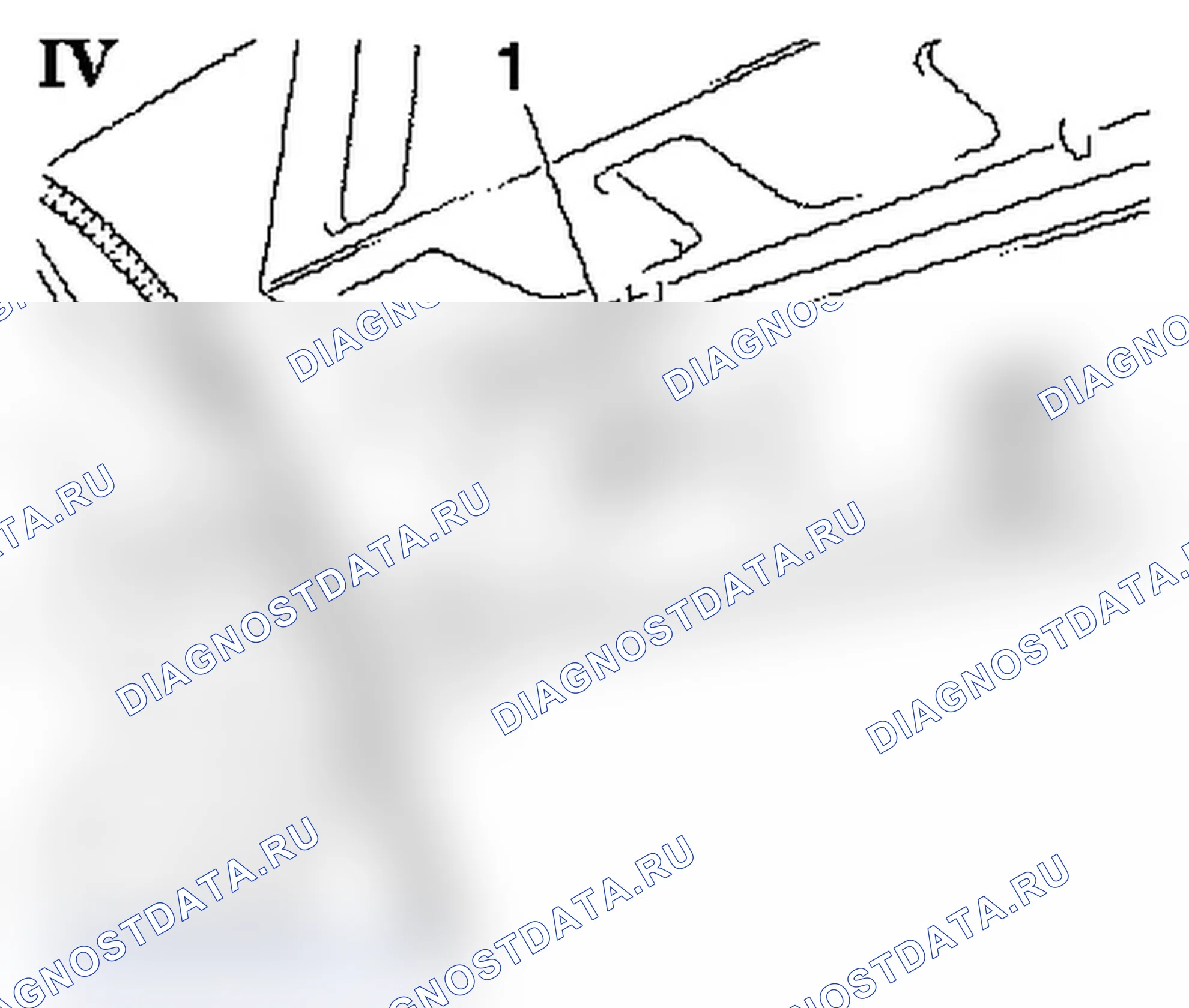 Rear window washer - Hose is hanging down. Opel Vivaro A