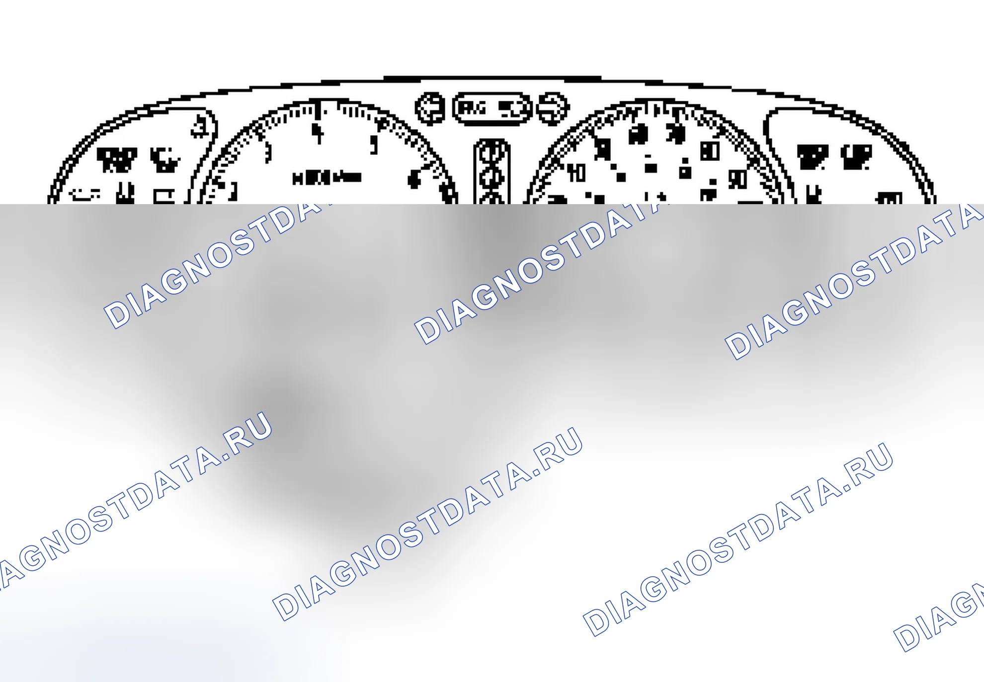 Рис. 32: Предупреждающая лампа. Isuzu Axiom I