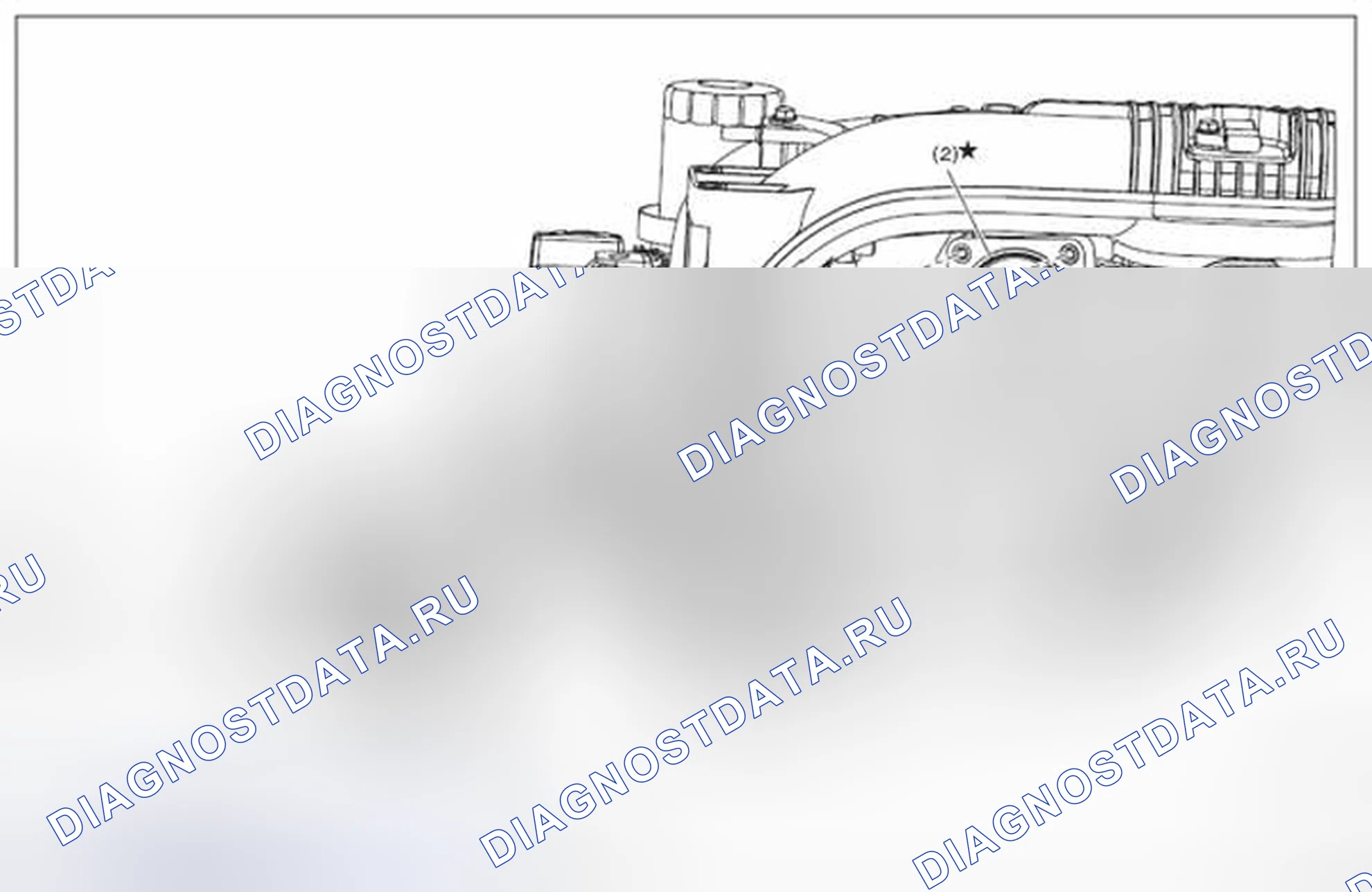 Рис. 267: КОРПУС ДРОССЕЛЯ. Subaru Forester SJ
