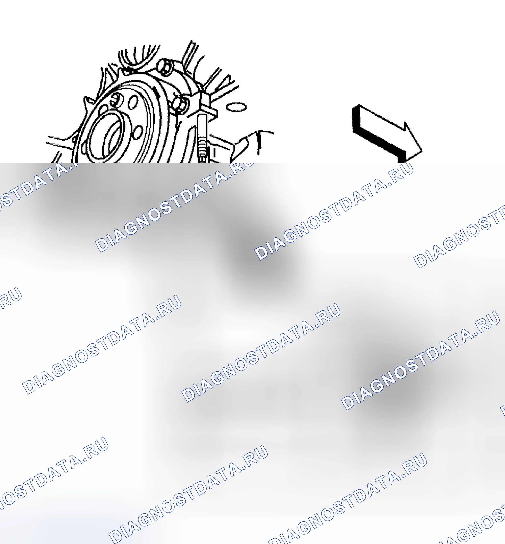 Рис. 397: Процедура установки. Chevrolet Silverado 1500 HD 