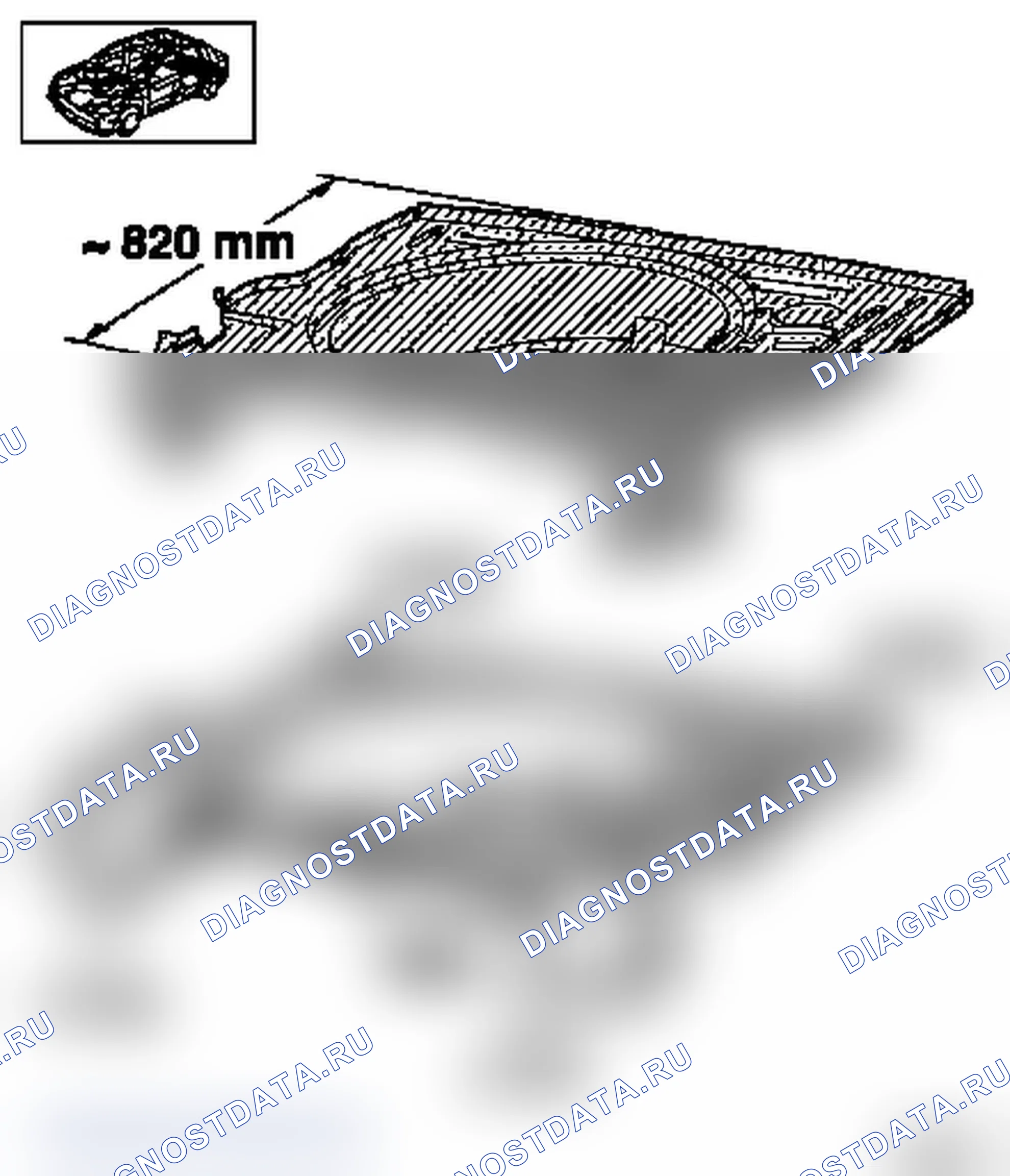 Замена днища сзади (модели F08, F48). Opel Astra G