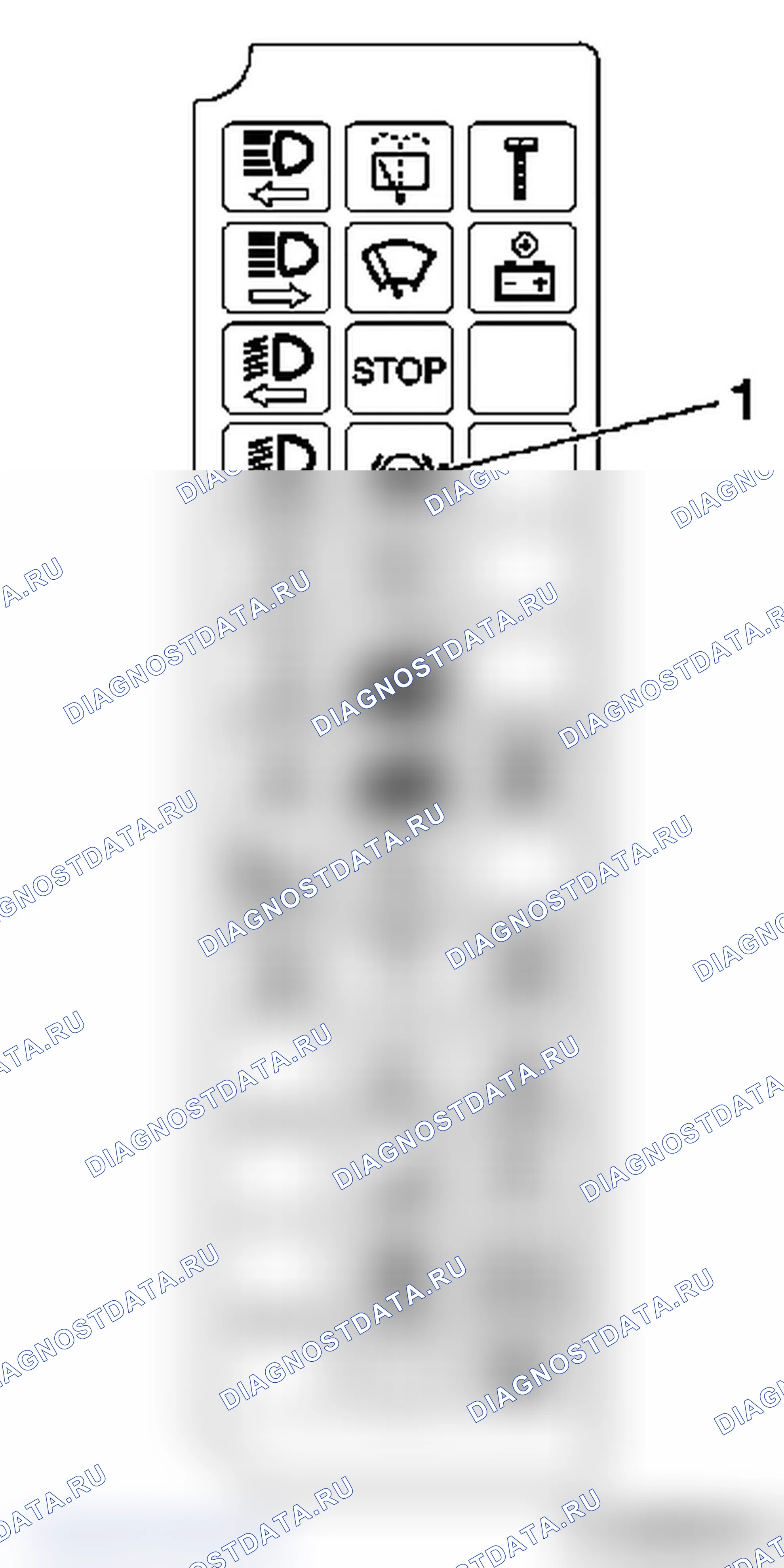Предохранители. Opel Vivaro A