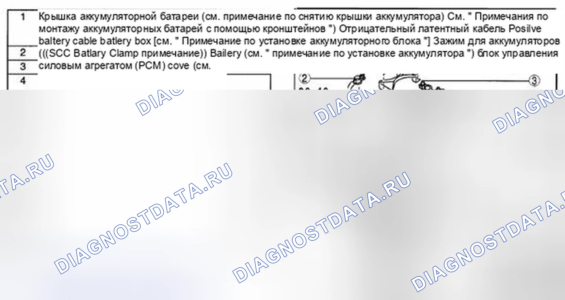 Рис. 31: СНЯТИЕ / УСТАНОВКА БАТАРЕИ [L3 С ТП]. Honda CR-V IV рестайлинг