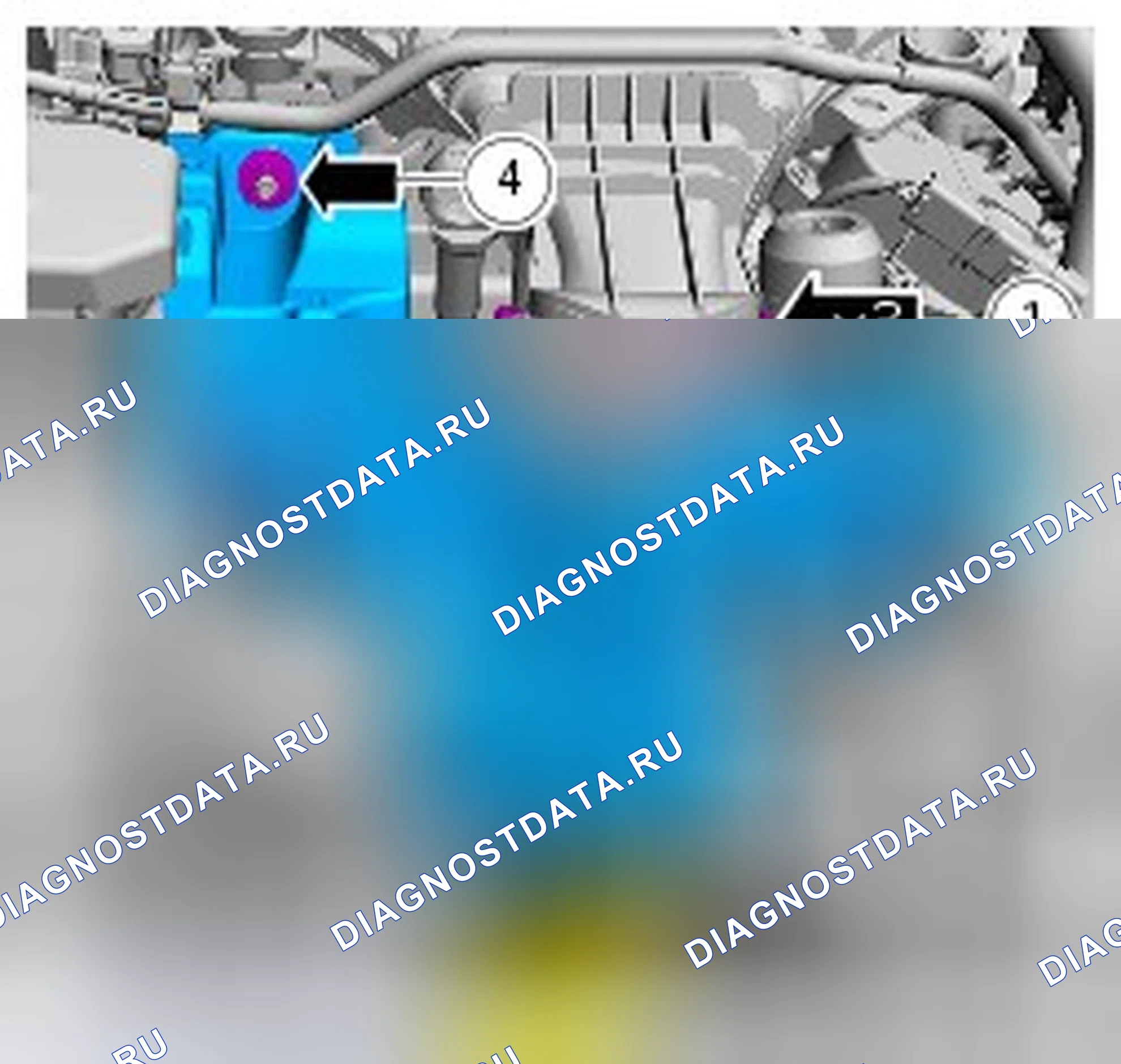 Как снять присоединяемые детали двигателя. Ford Grand C-MAX II