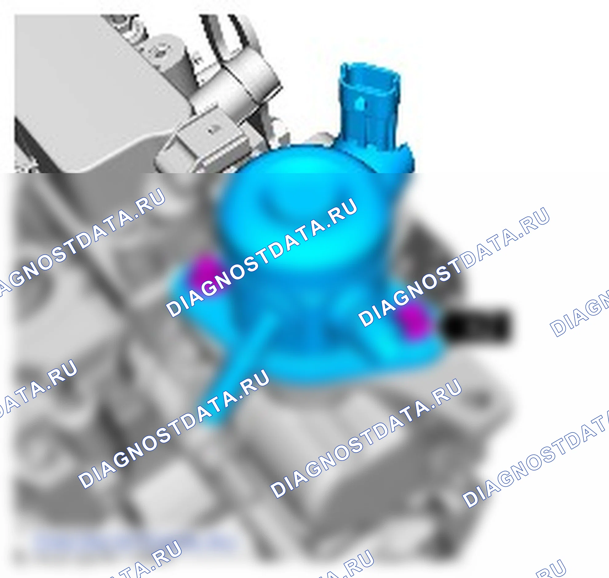 Как снять присоединяемые детали двигателя. Ford Galaxy III