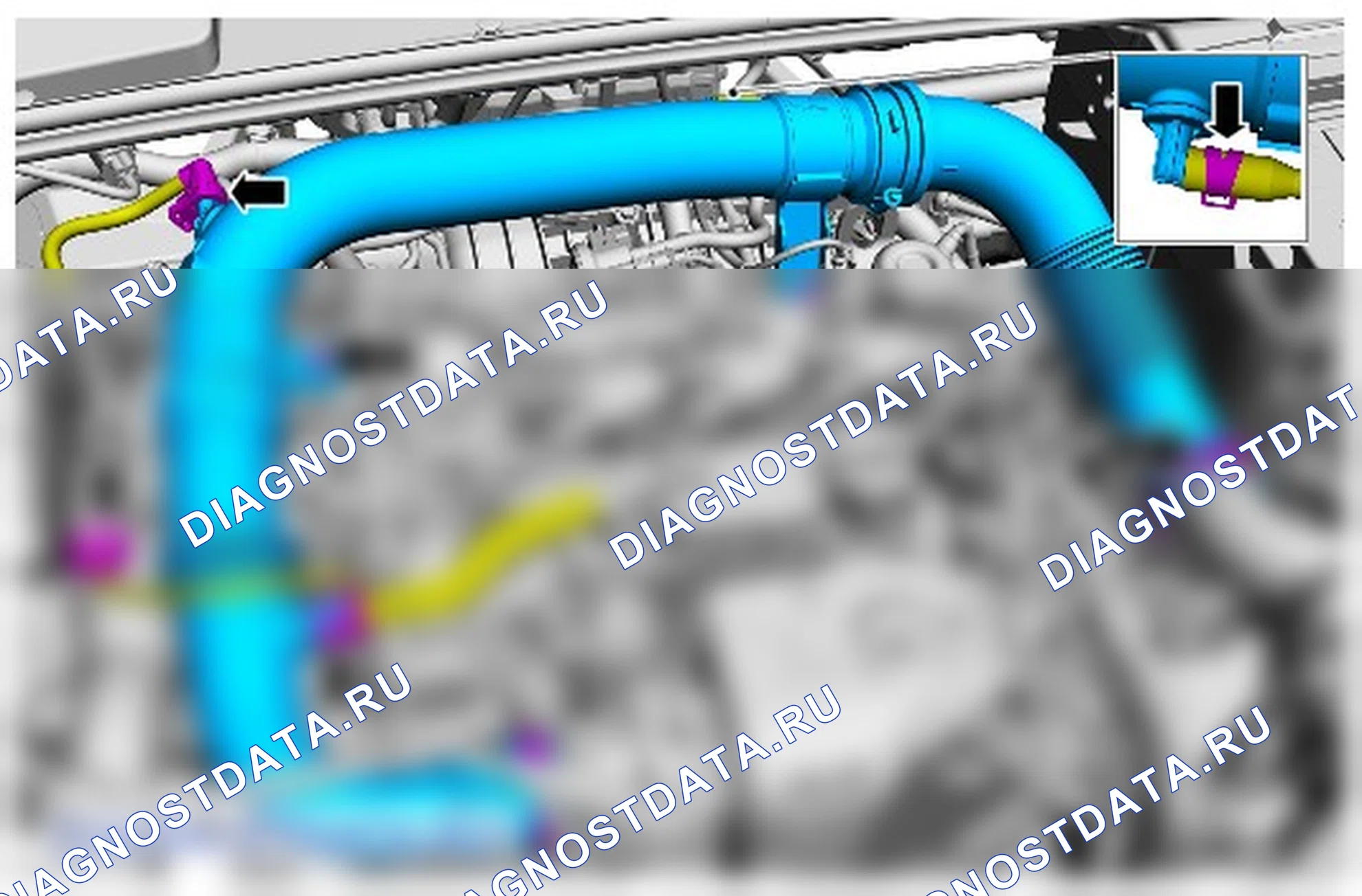 Как снять двигатель. Ford Transit Connect II