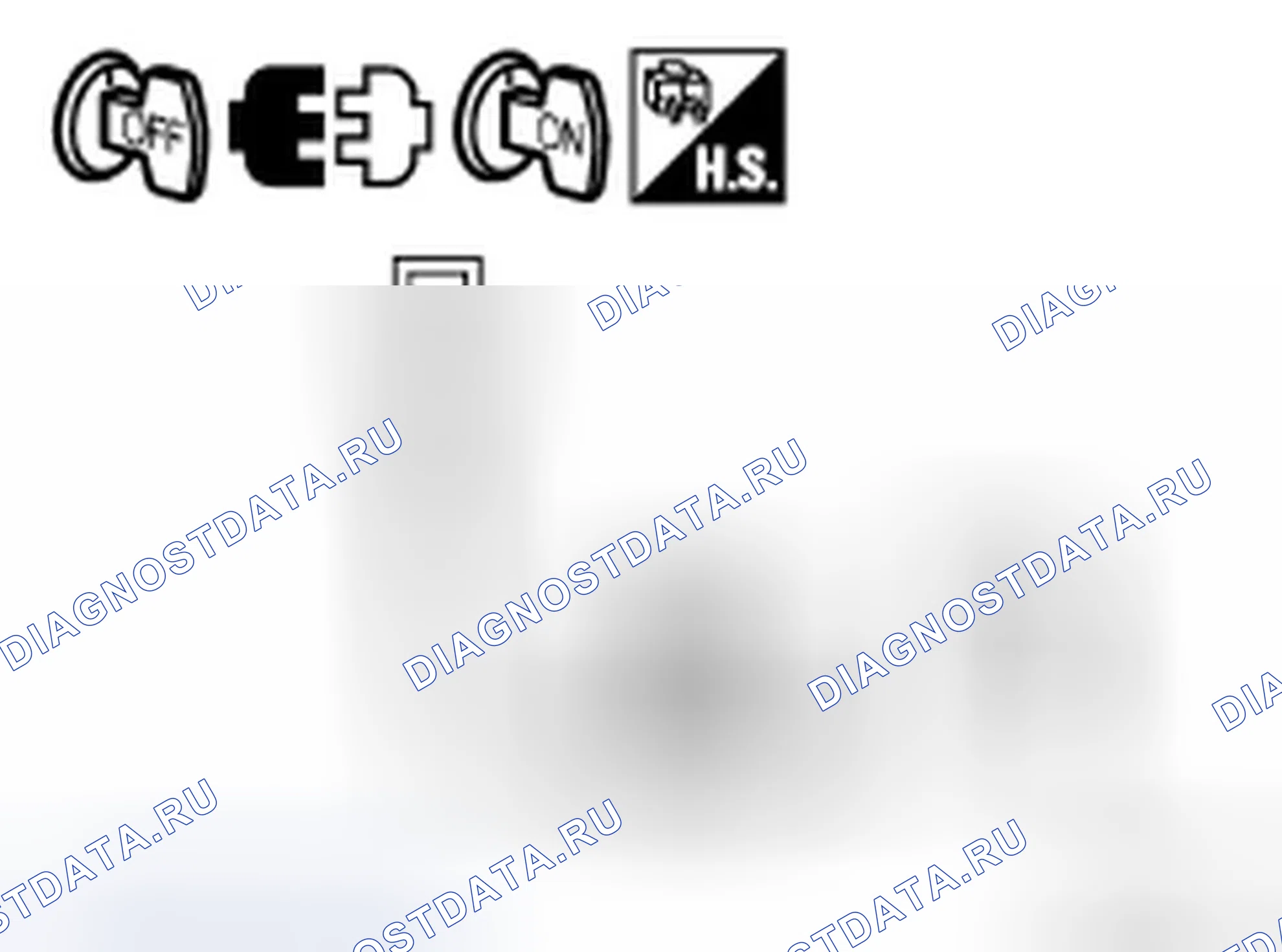 Рис. 4: расшифровка кода ошибки C1A05: тормоз Sw / STOP L Sw. Infiniti M45 III рестайлинг