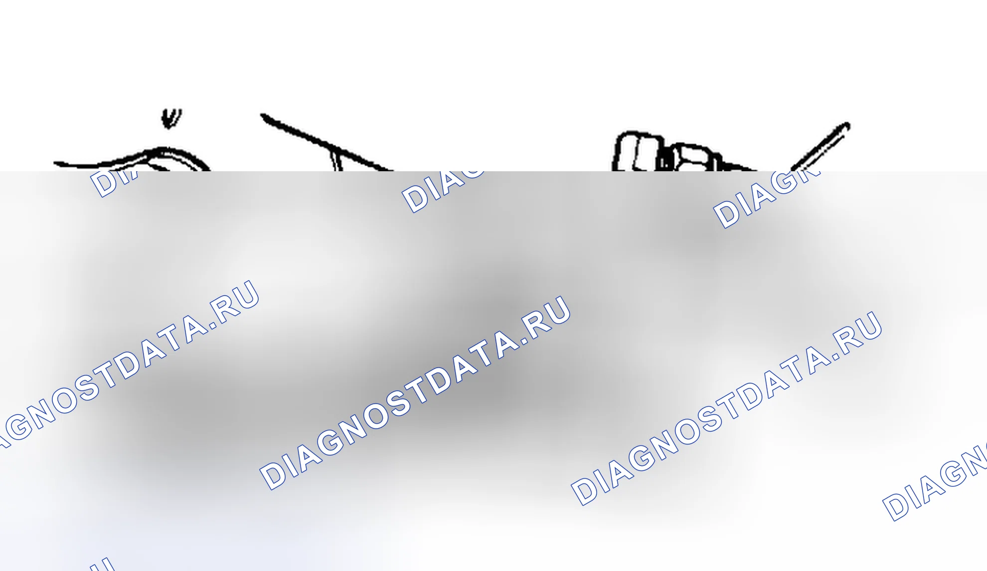 Рис. 26: Установленный вакуумный аспиратор (J-25077-01) (Jeep) Для удержания бортов на месте необходимо приложить давление воздуха не менее 80 фунтов (36 кг).. Jeep Wagoneer SJ
