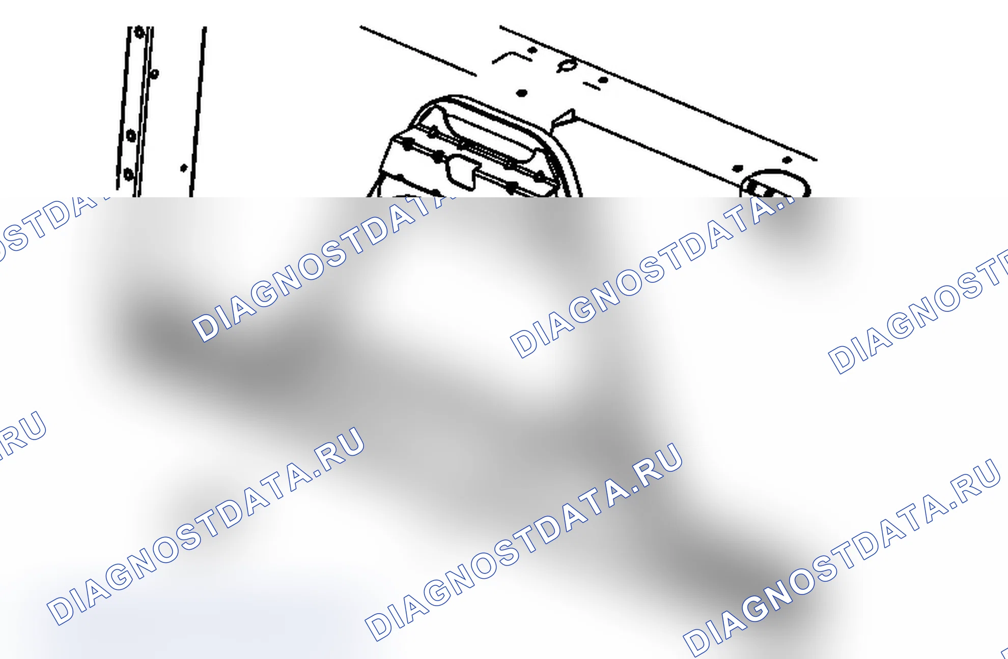 Рис. 10: Замена датчика температуры окружающего воздуха (DF5). Chevrolet Tahoe III