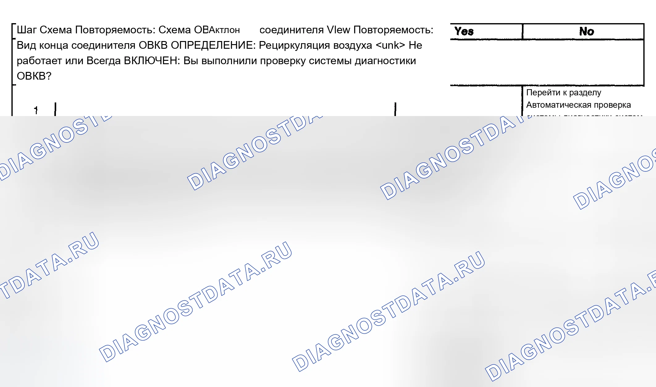 Рис. 143: Неисправность рециркуляции воздуха. Chevrolet TrailBlazer I