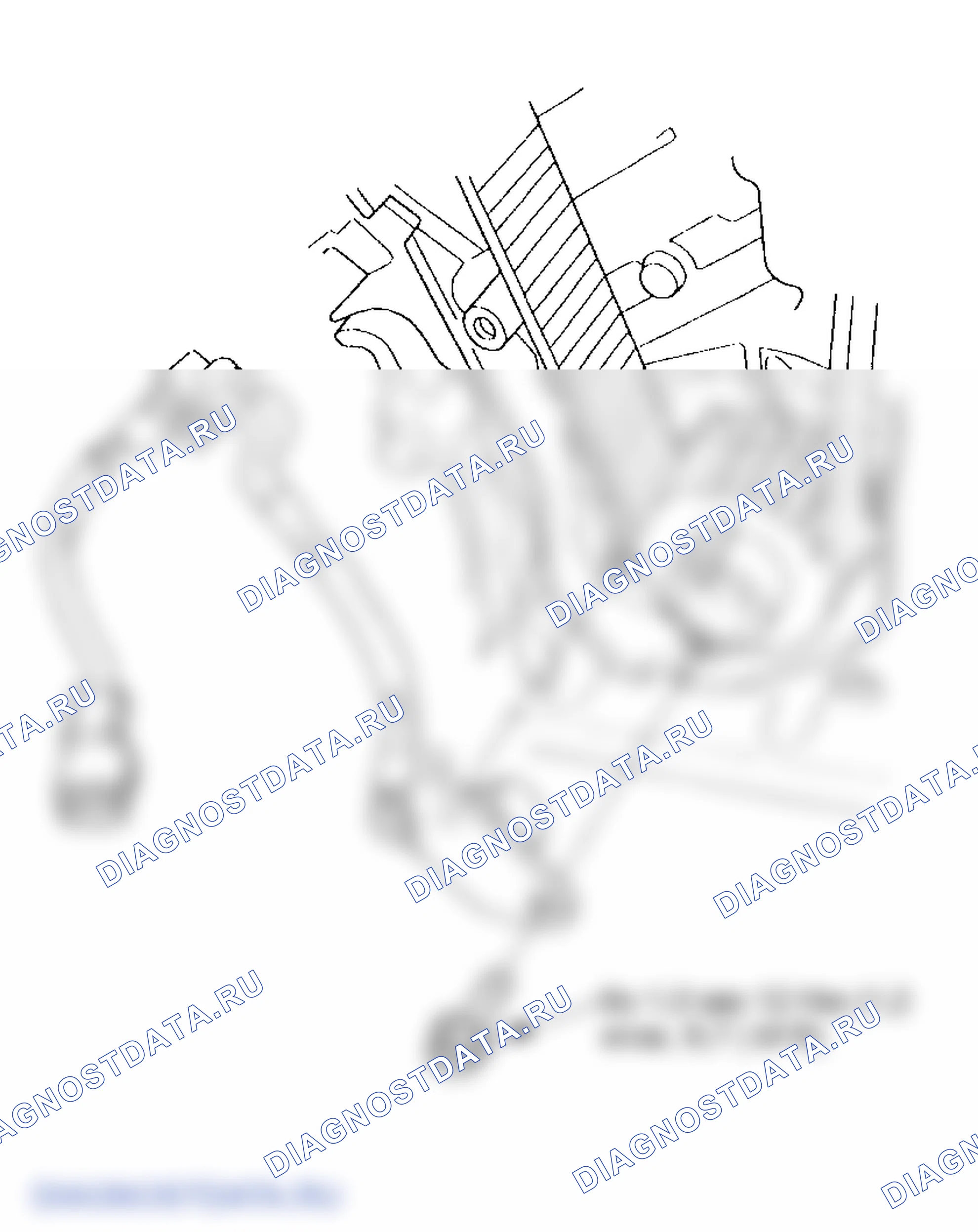 Рис. 187: Замена датчика Ckp. Honda Odyssey II