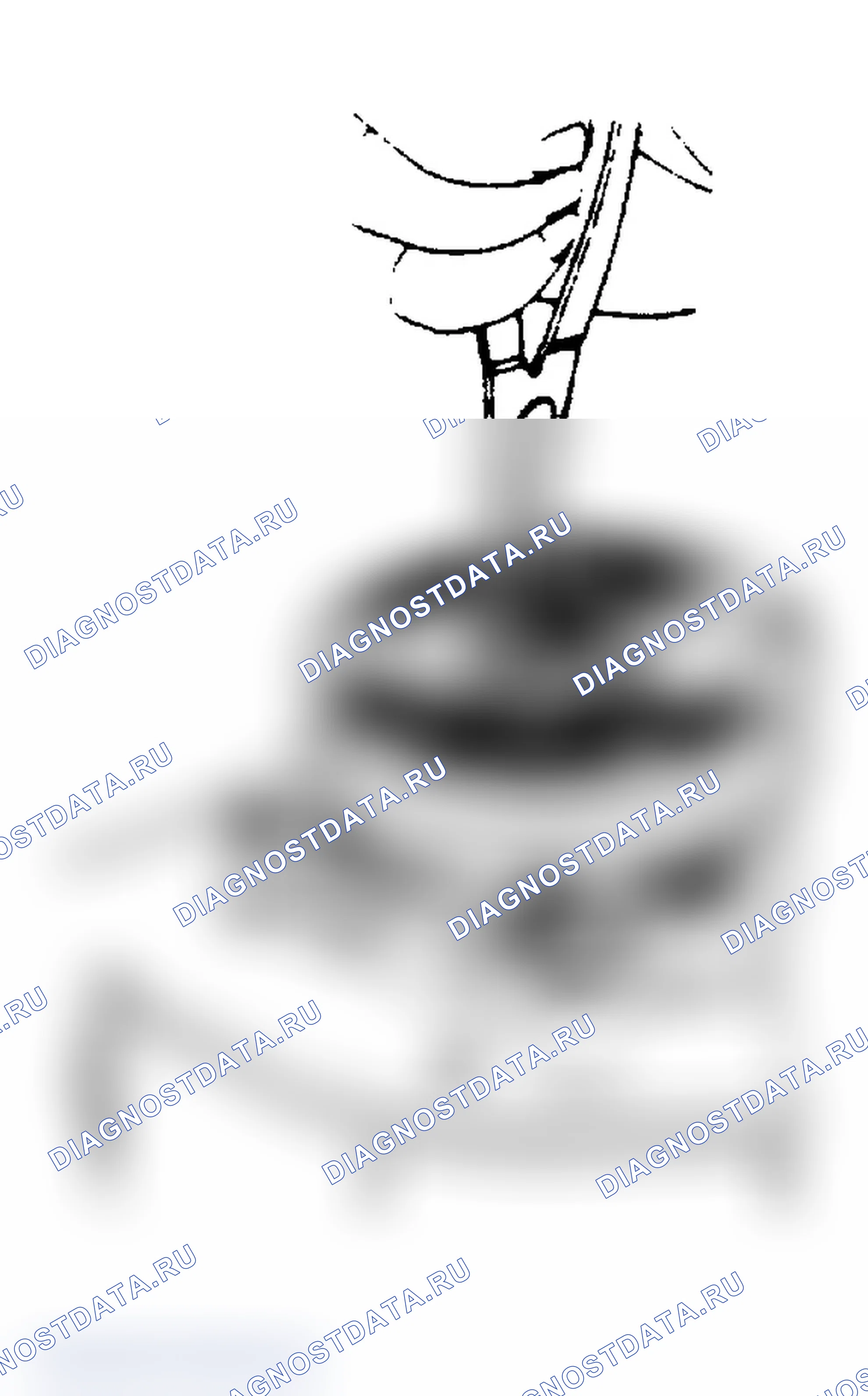 Рис. 102: Установка зажимного кольца - Инструмент № 6-External Зажимные кольцевые щипцы. Chevrolet El Camino V