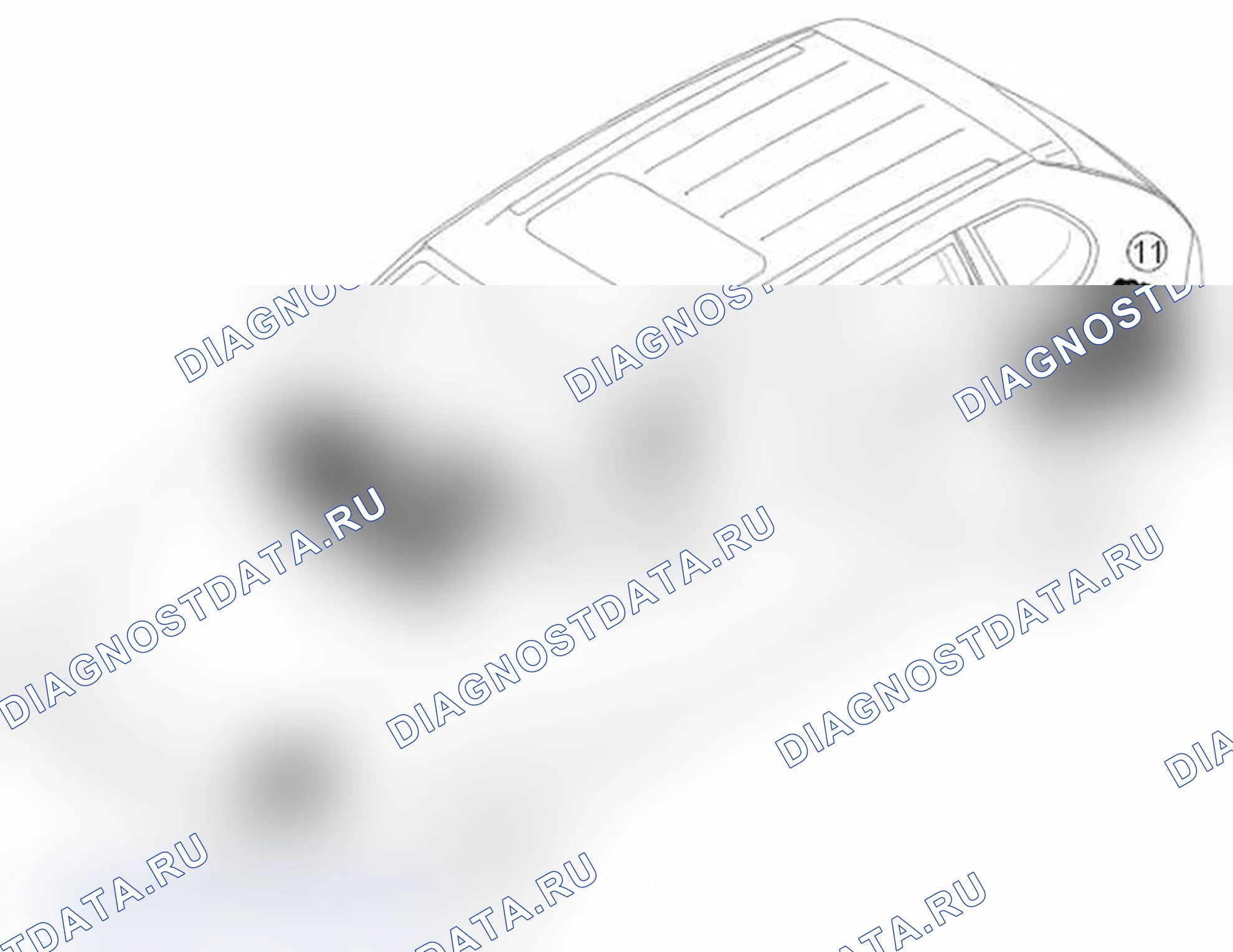 Рис. 521: 4-зонная система кондиционирования. Porsche Cayenne Turbo I рестайлинг