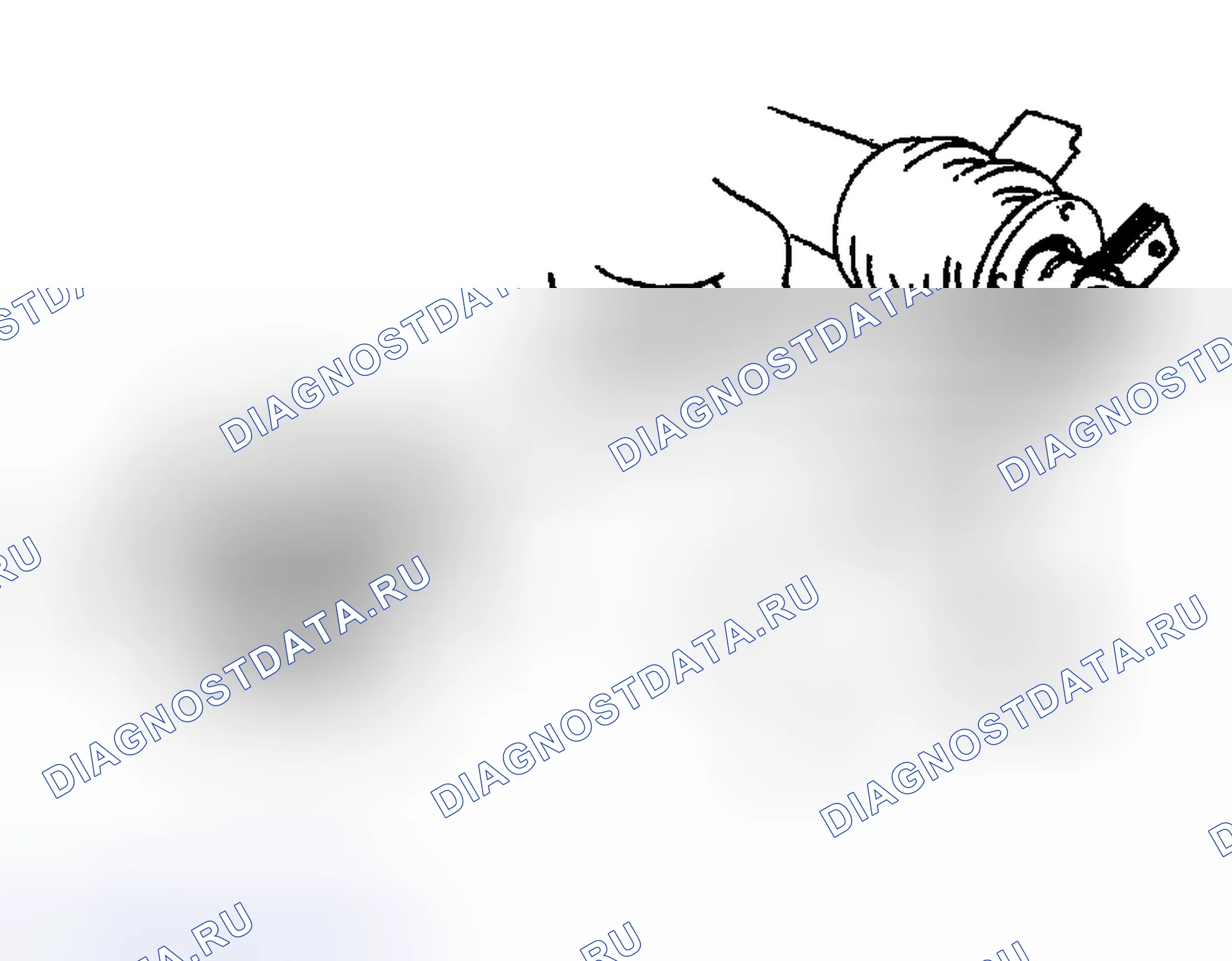 Рис. 21: Снятие фланца с промежуточного вала (трехшарнирного типа). Toyota Tacoma I рестайлинг