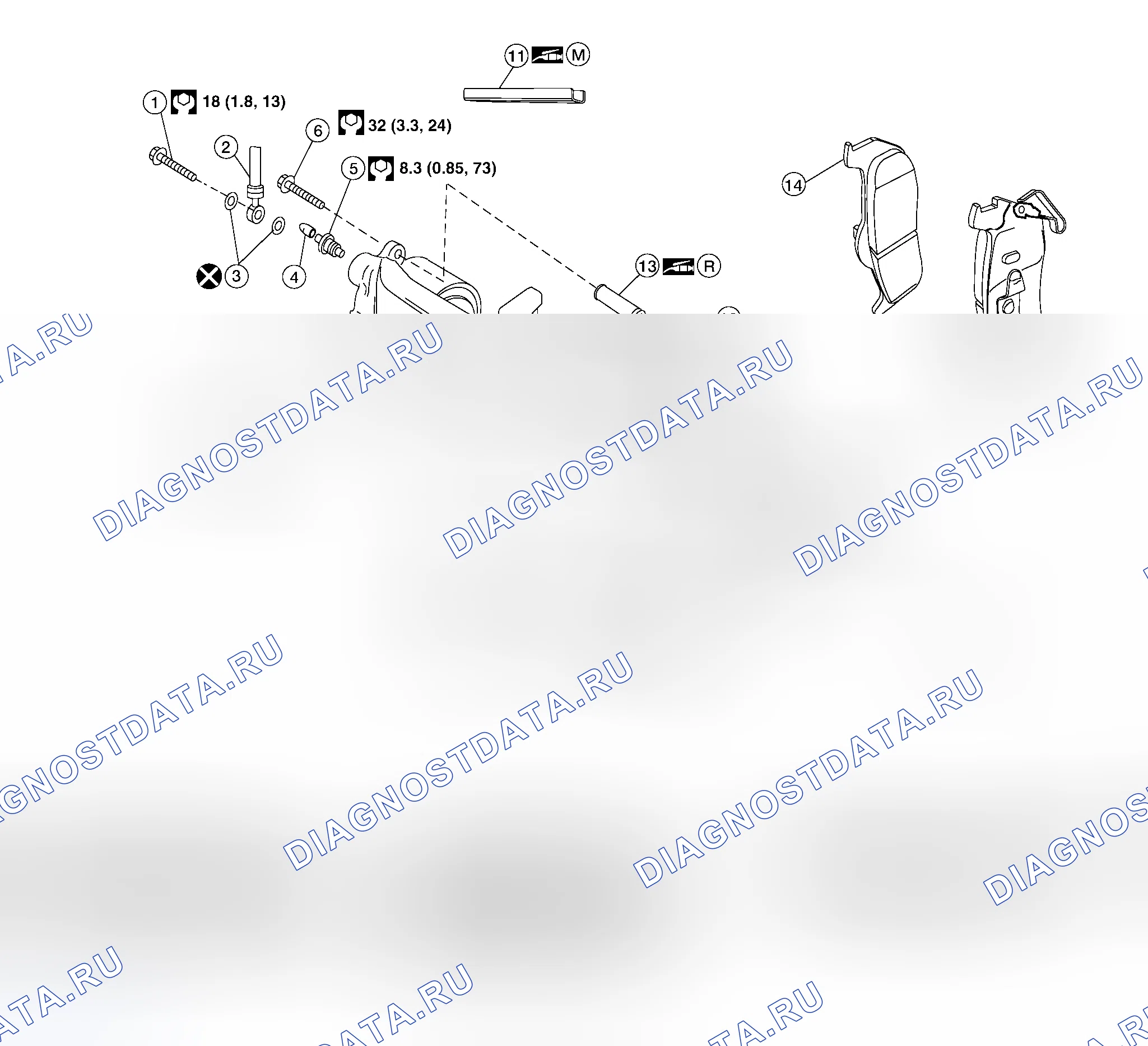 Рис. 12: Компоненты. Honda N-WGN I
