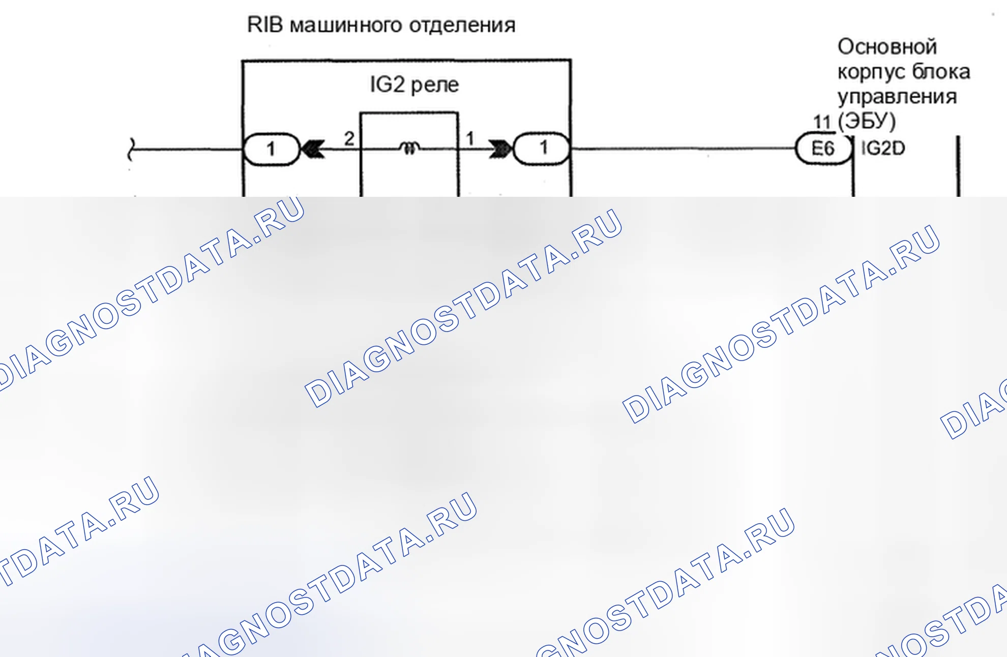 Рис. 184: электросхема. Toyota Camry XV40