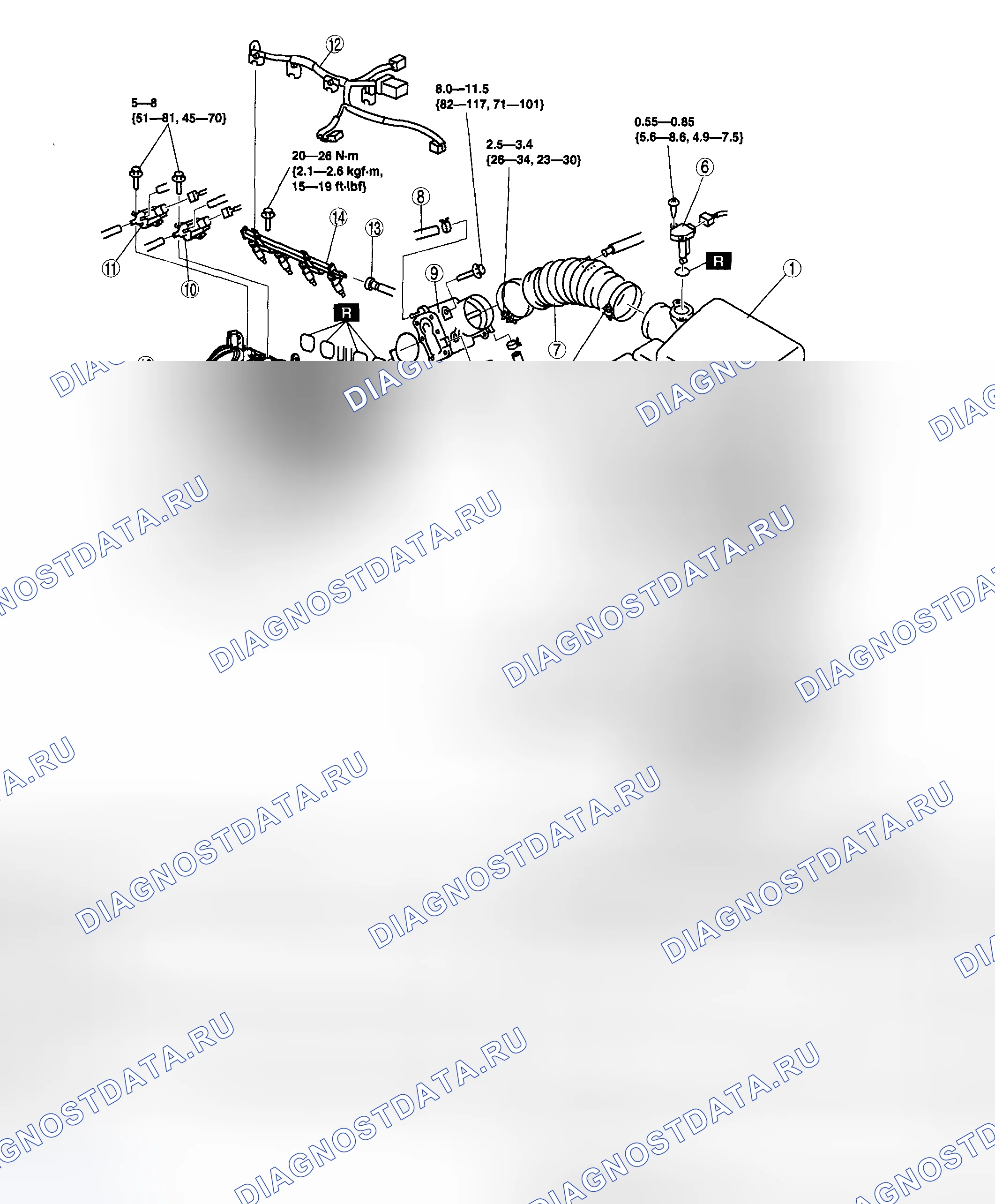 Рис. 267. Mazda 6 GH рестайлинг