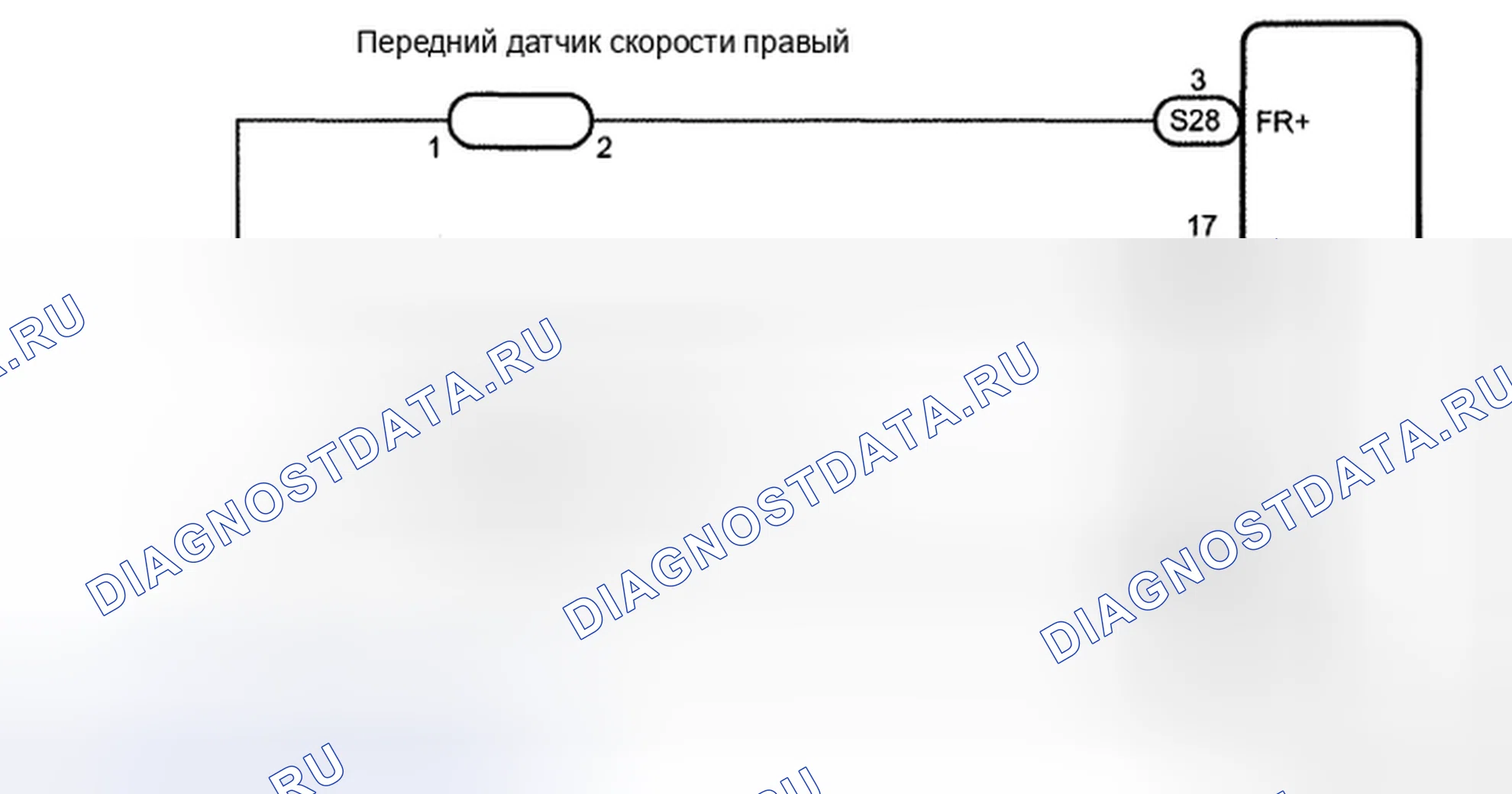 Рис. 2: электросхема. Toyota 4Runner IV рестайлинг