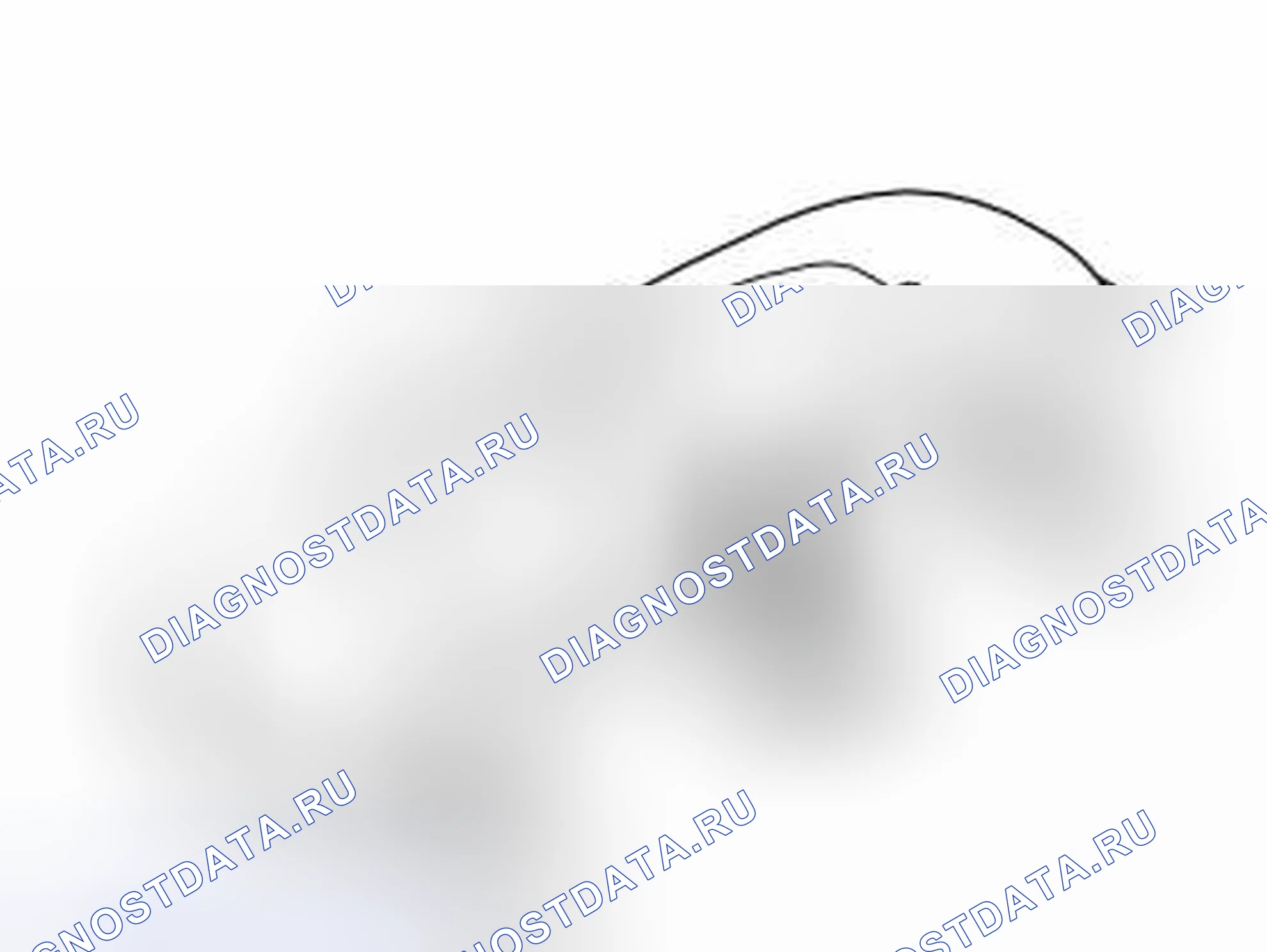 Рис. 255: Установка держателя экрана и центрального громкоговорителя. Volvo S60 I рестайлинг