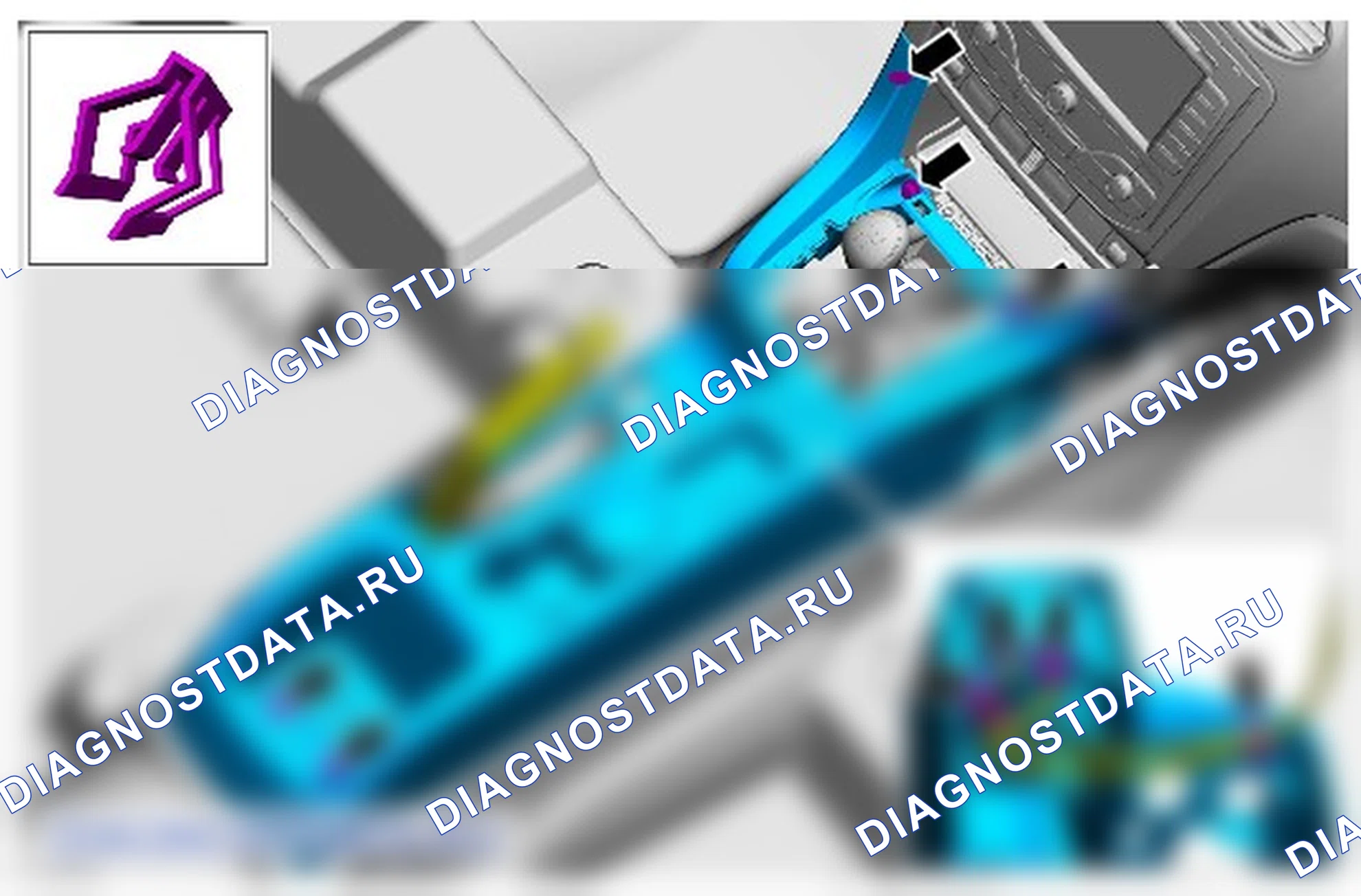 Напольная консоль: описание и работа. Ford Kuga I