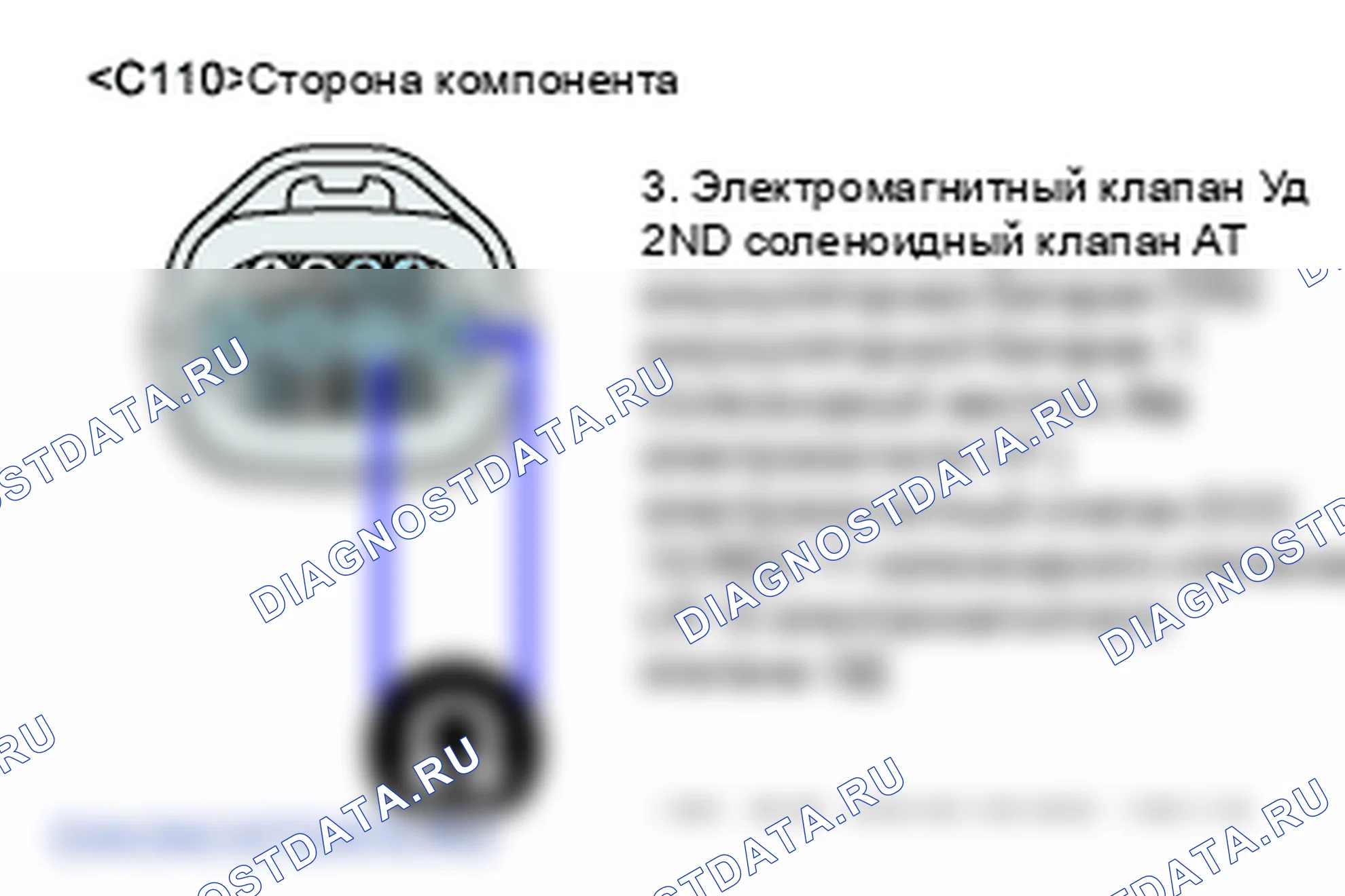 P0746: Неисправность электромагнитного клапана VFS. Hyundai Santa Fe CM