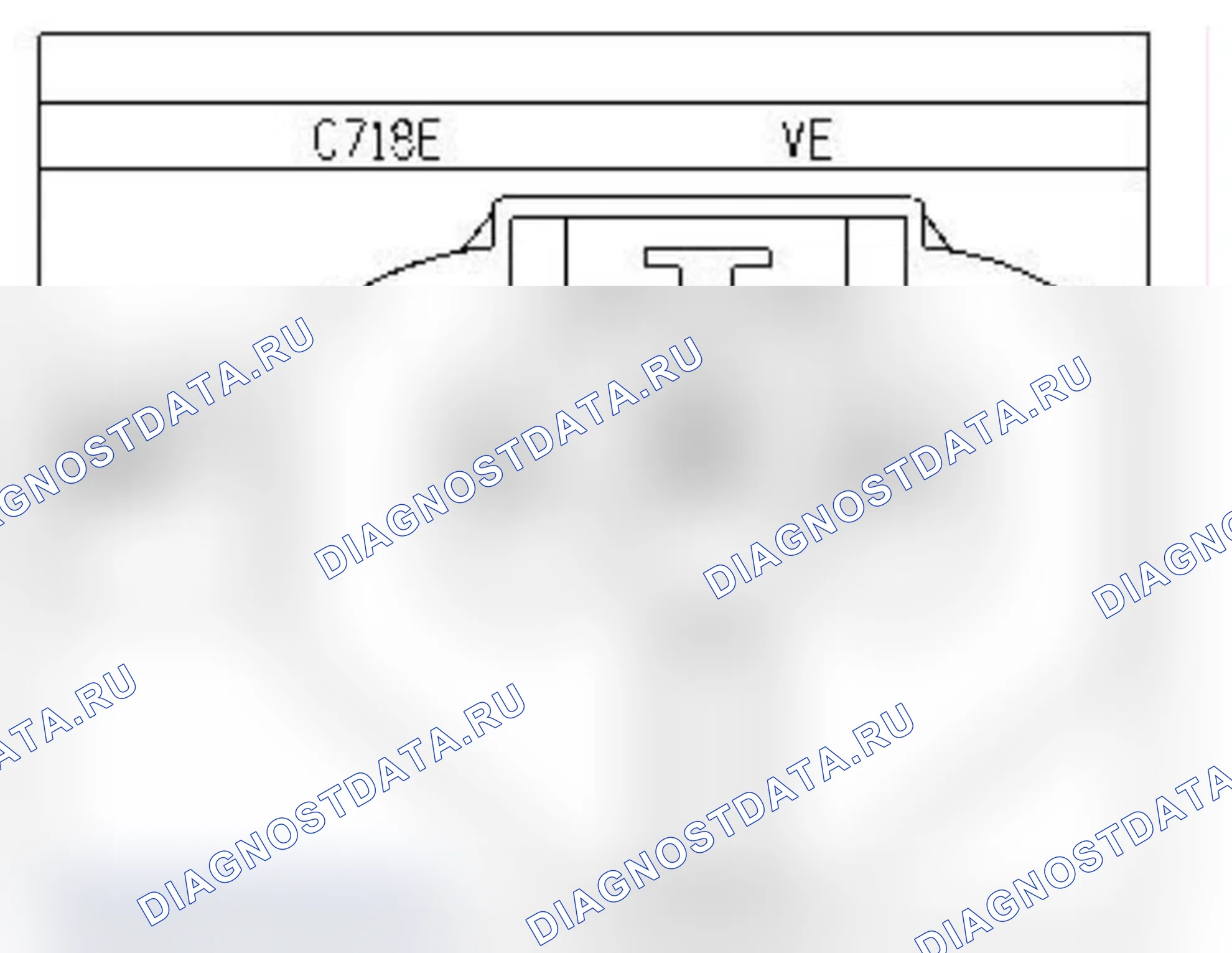 Распиновка разъёма 1305 — Датчик полож. распред. вала впускных клапанов прав. ряда цилиндров. Renault Vel-Satis I