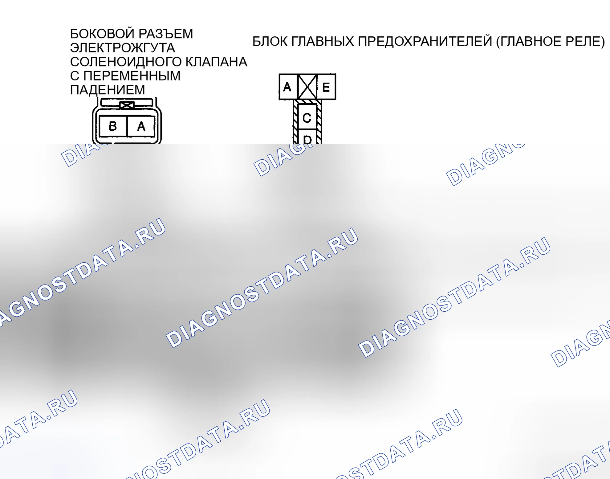 Рис. 149: Проверка цепи на обрыв / короткое замыкание. Mazda 5 I