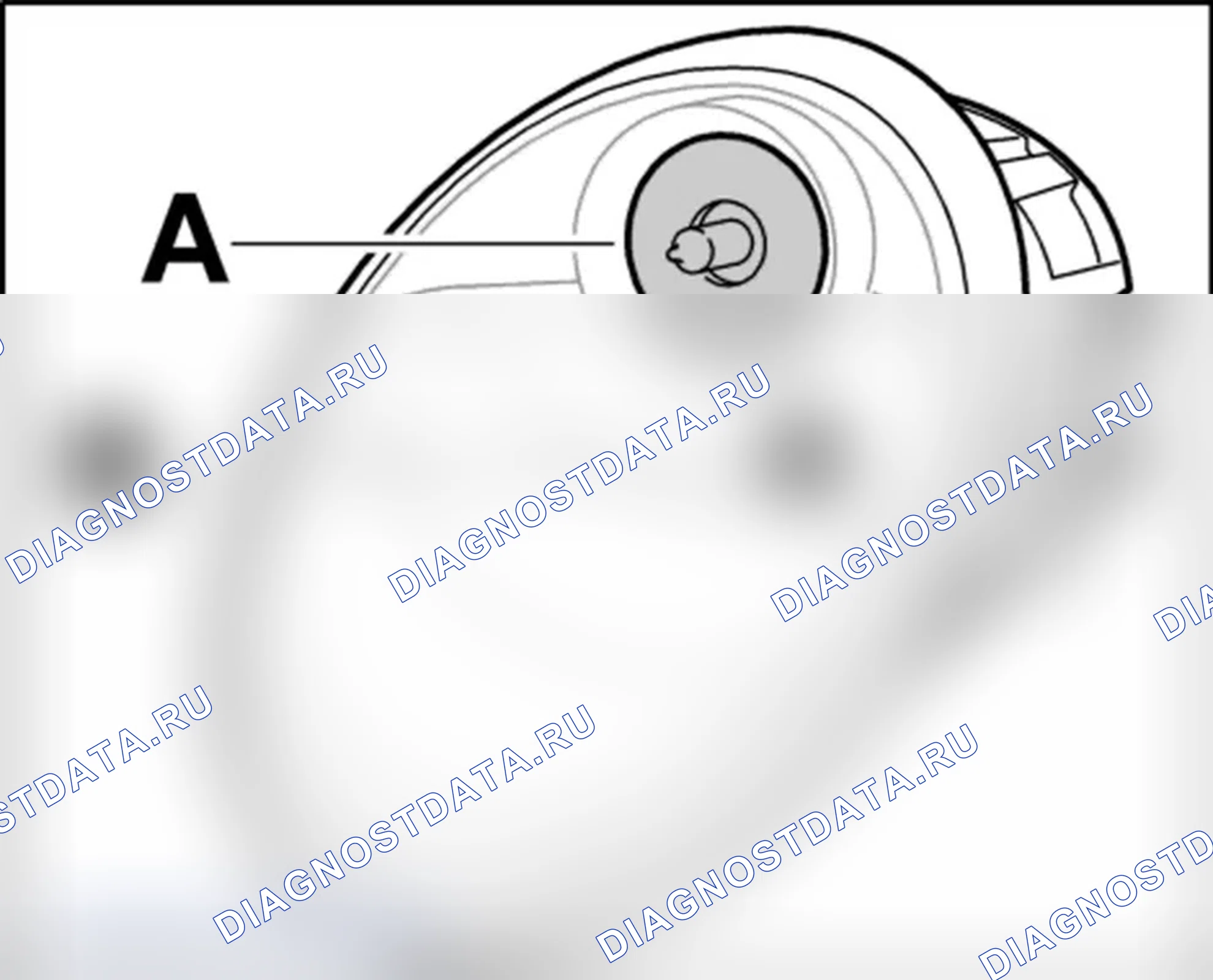 Рис. 21: Удаление галогенной лампы. Porsche 911 GT3 997