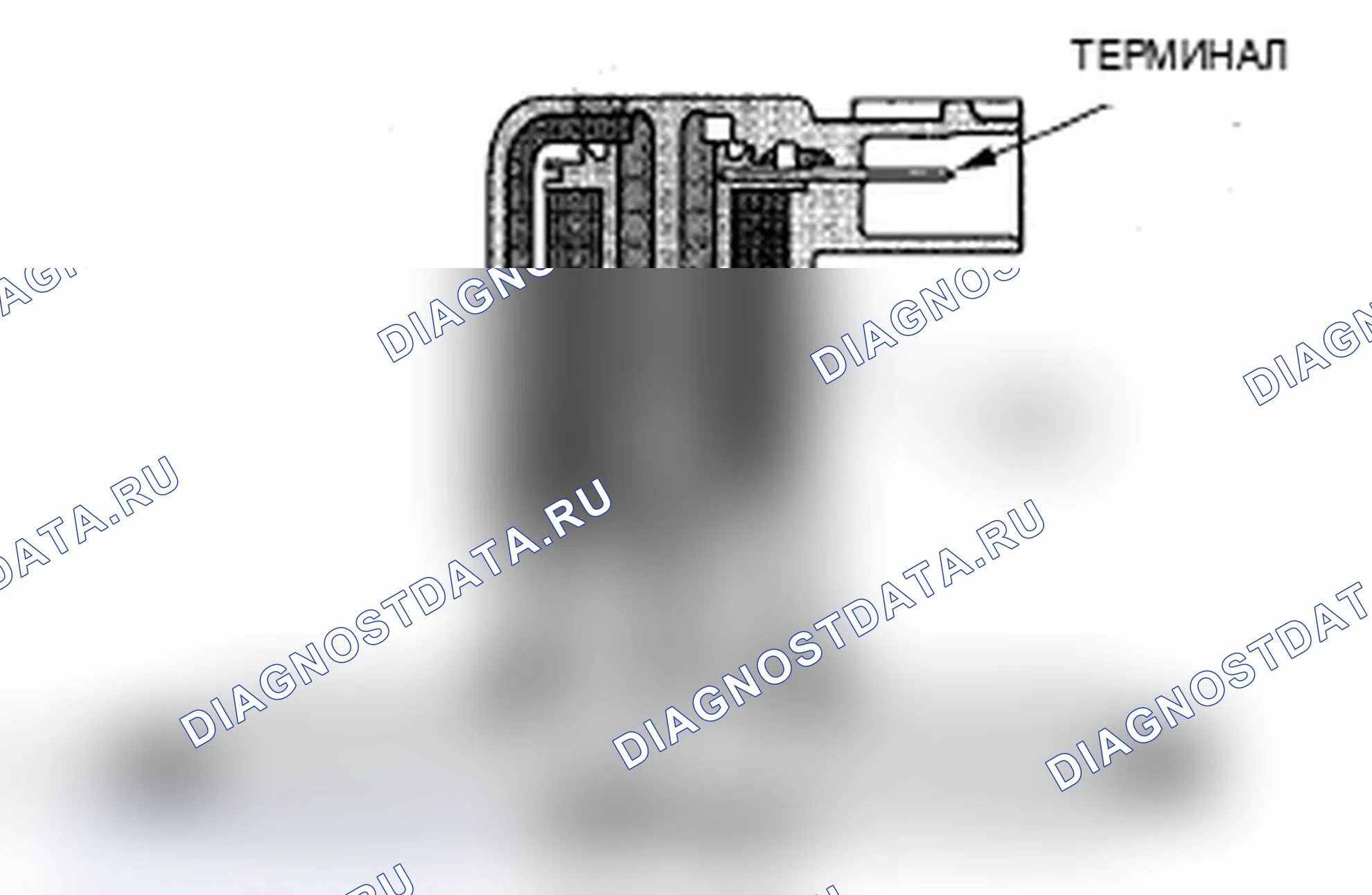 Рис. 44: Клапан продувки канистры EVAP. Acura RDX I