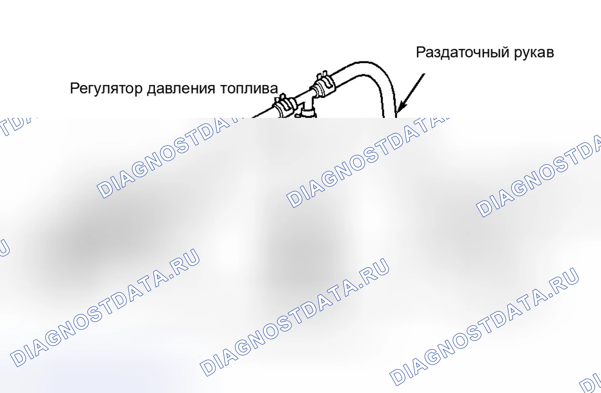 Рис. 308: Топливные форсунки (Tacoma, Tundra 3.4L V6 и 4Runner). Toyota Camry Solara I