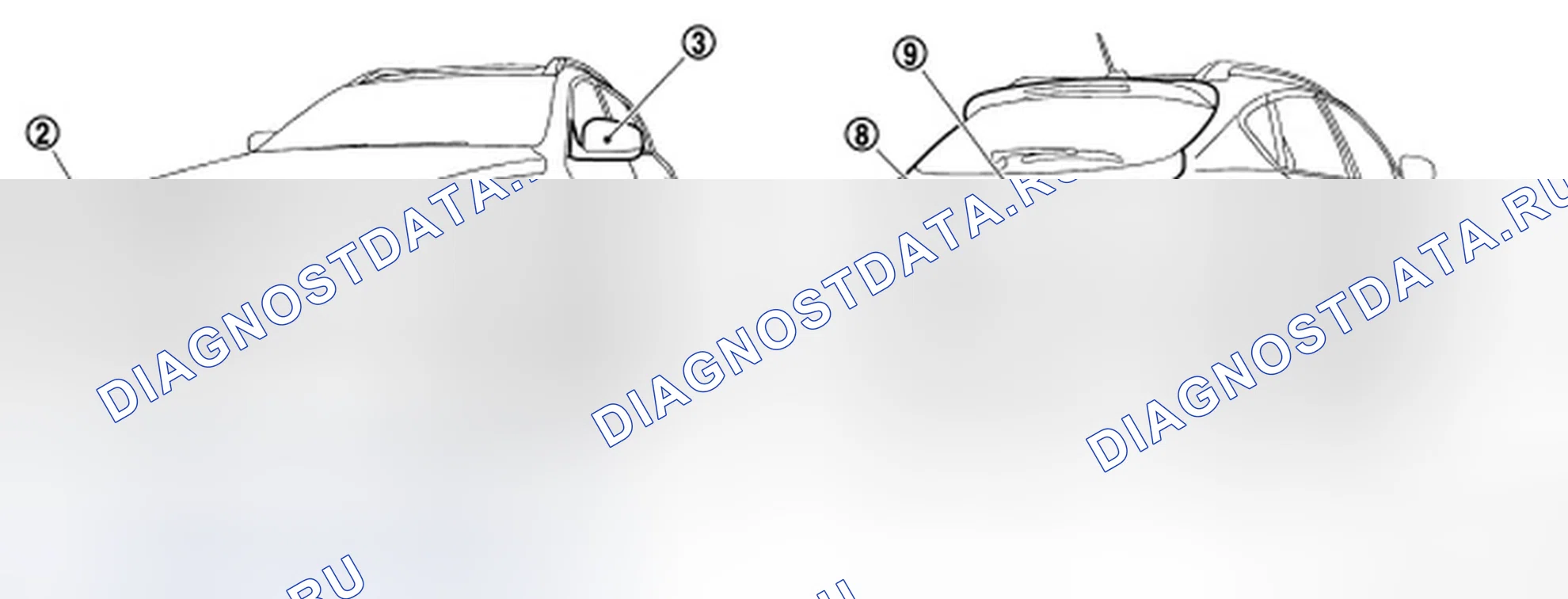 Рис. 215: Цвет наружной краски кузова. Infiniti EX35 I