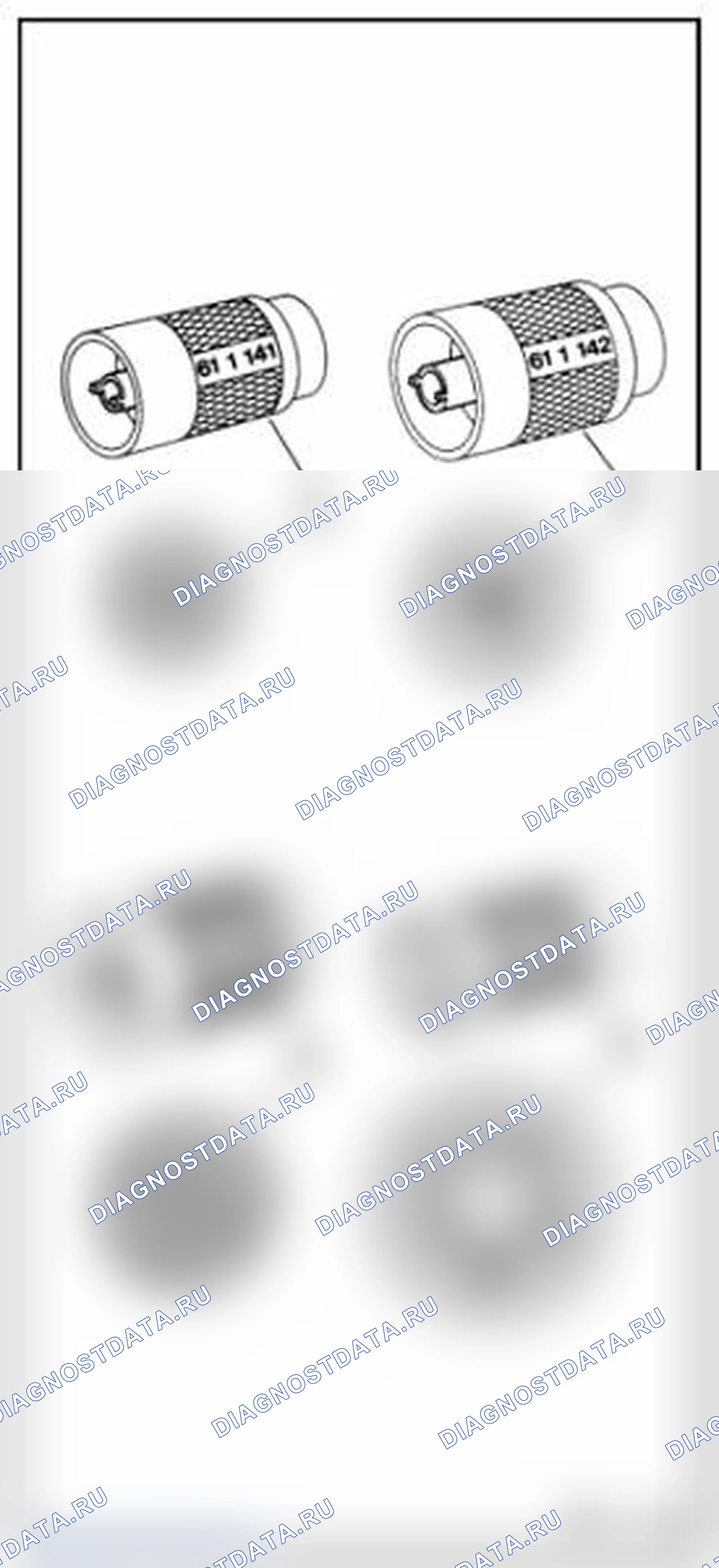 Рис. 81: 61-1145 Спусковой инструмент. BMW X5 M E70