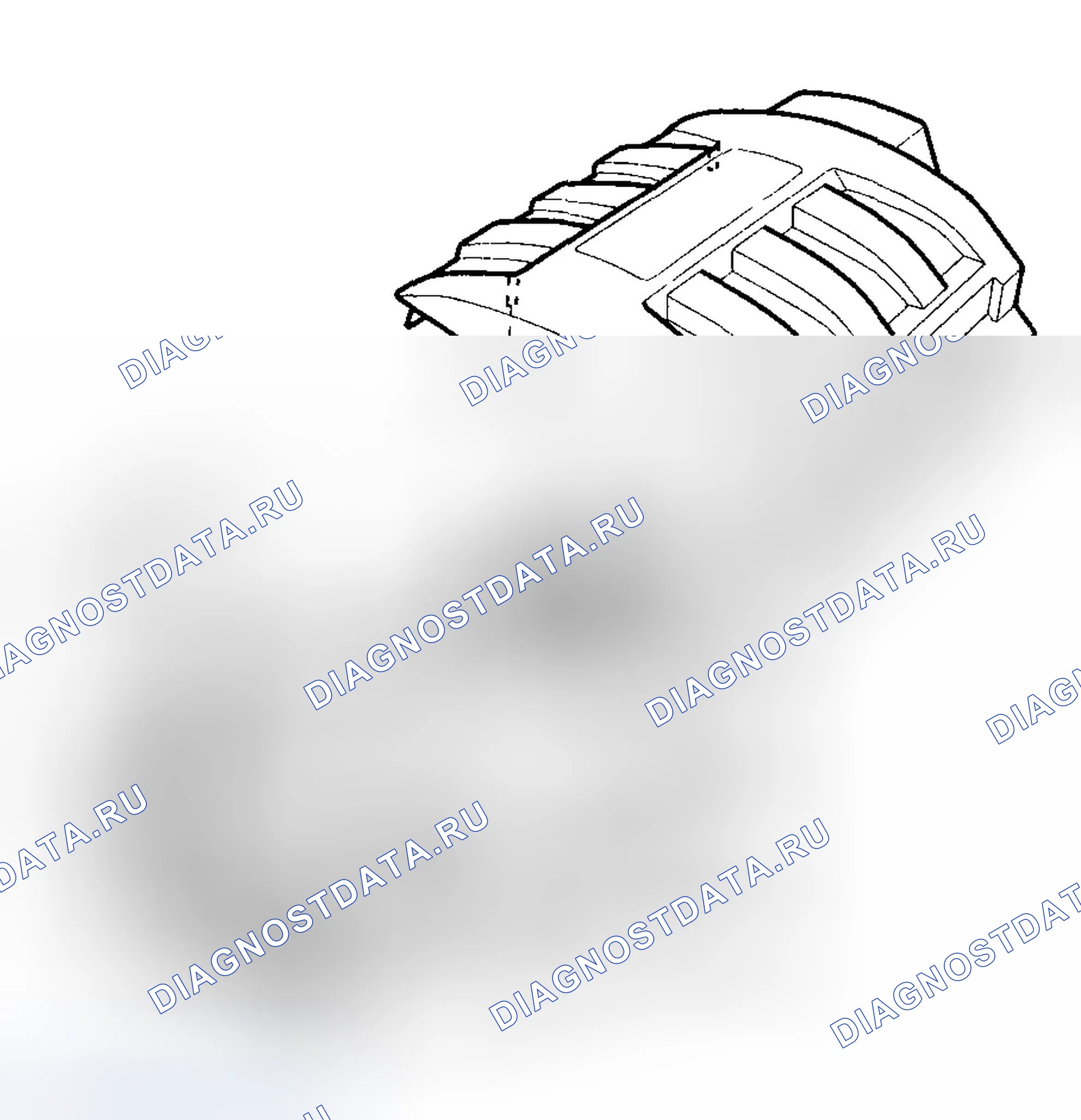 Рис. 4: Демонтаж. Honda Pilot I рестайлинг