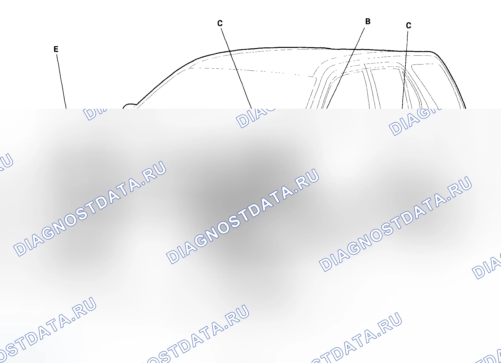 Рис. 87: Проверка тормозных шлангов и линий. Honda CR-V II рестайлинг