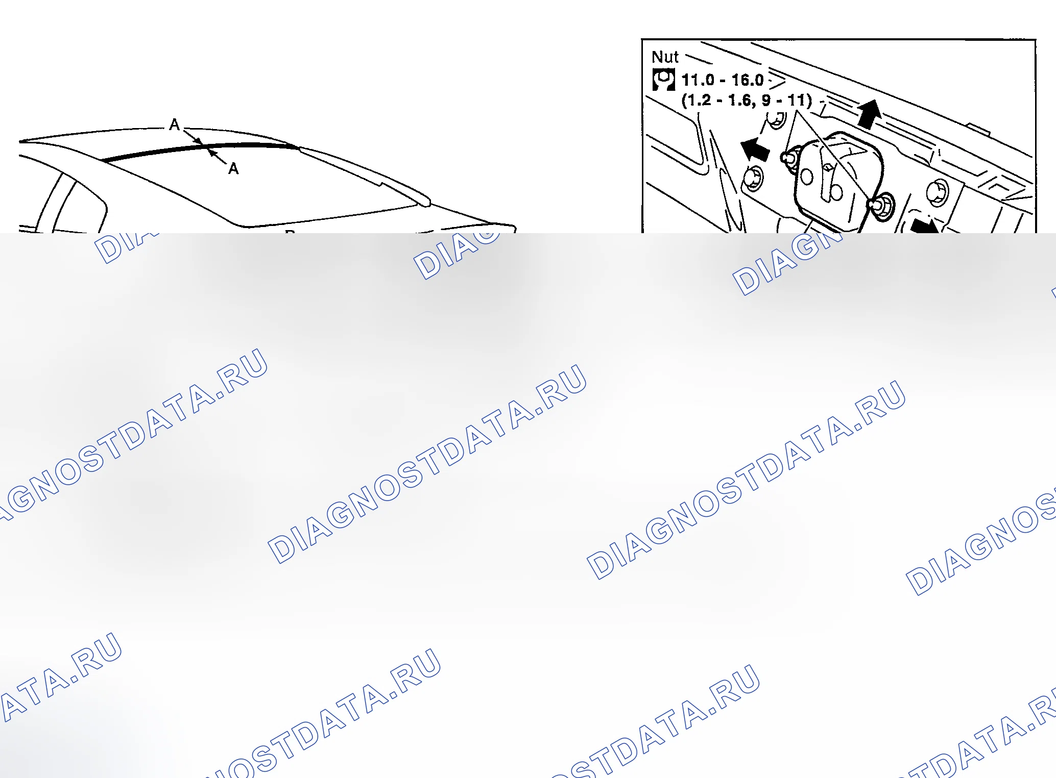 Рис. 141: РЕГУЛИРОВКА ФИТИНГА. Nissan 350Z I