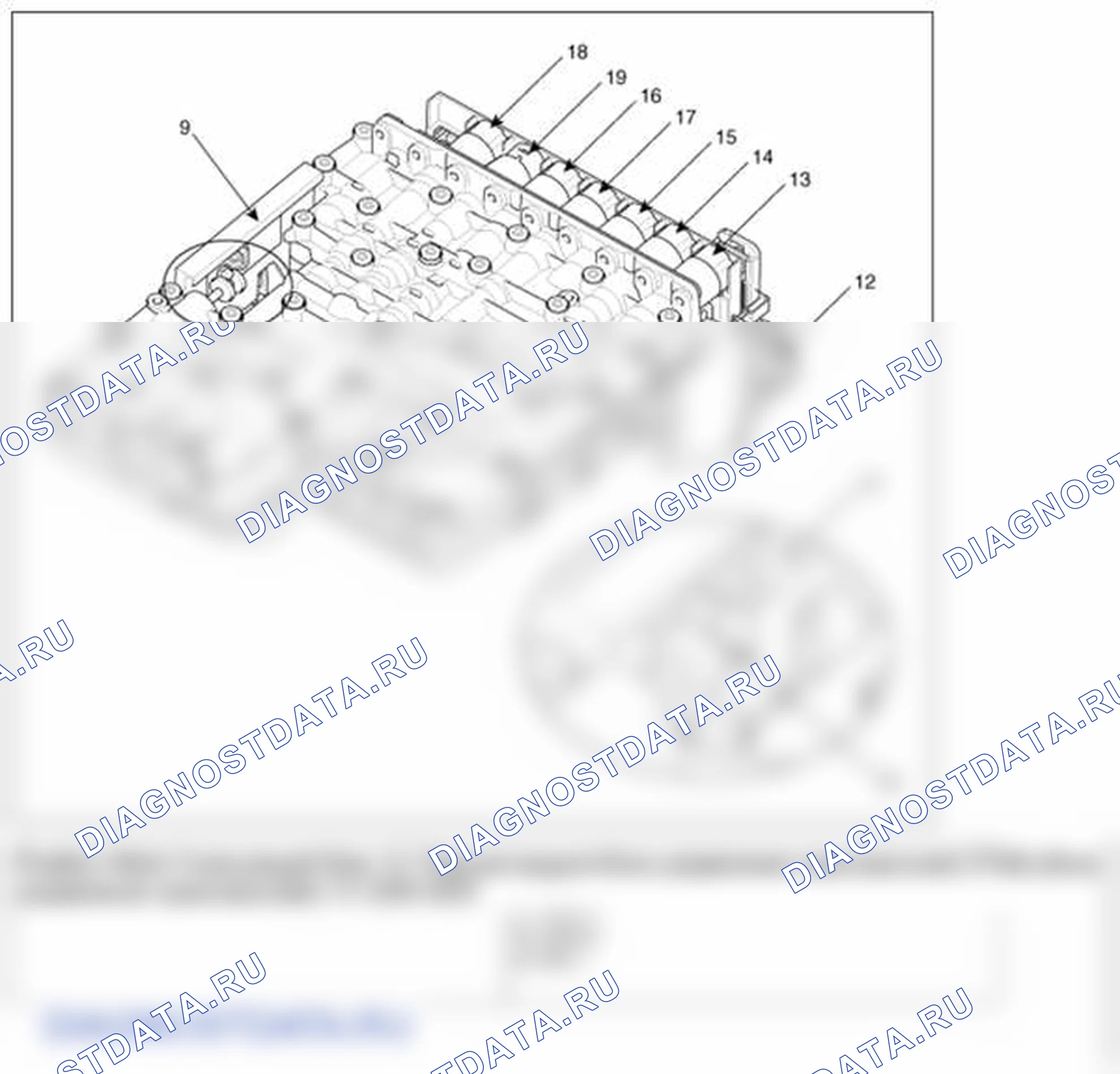 Рис. 6: Компоненты (2). Hyundai Equus II