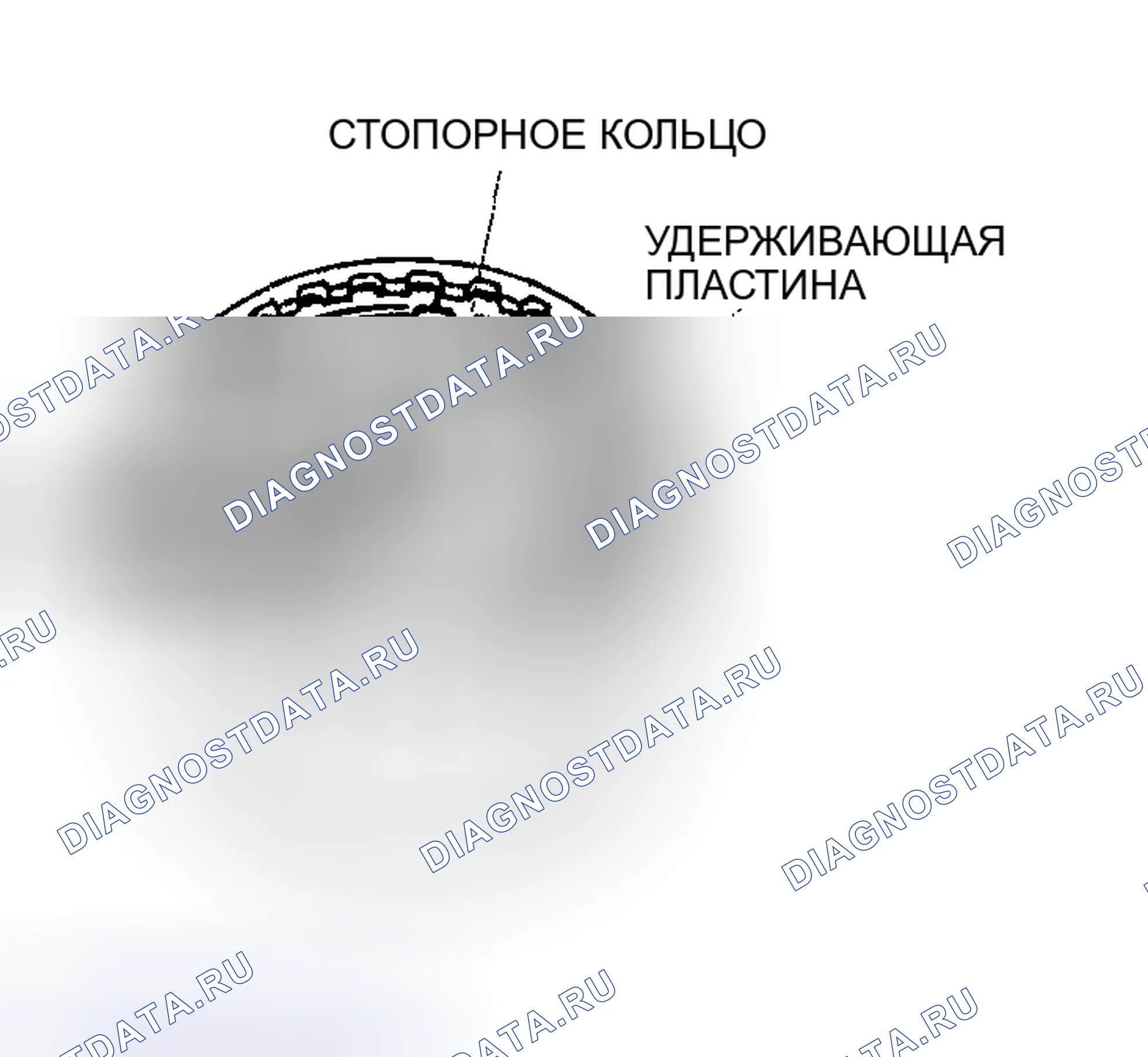 Рис. 195: ЗАЗОР СЦЕПЛЕНИЯ. Mazda 6 GG