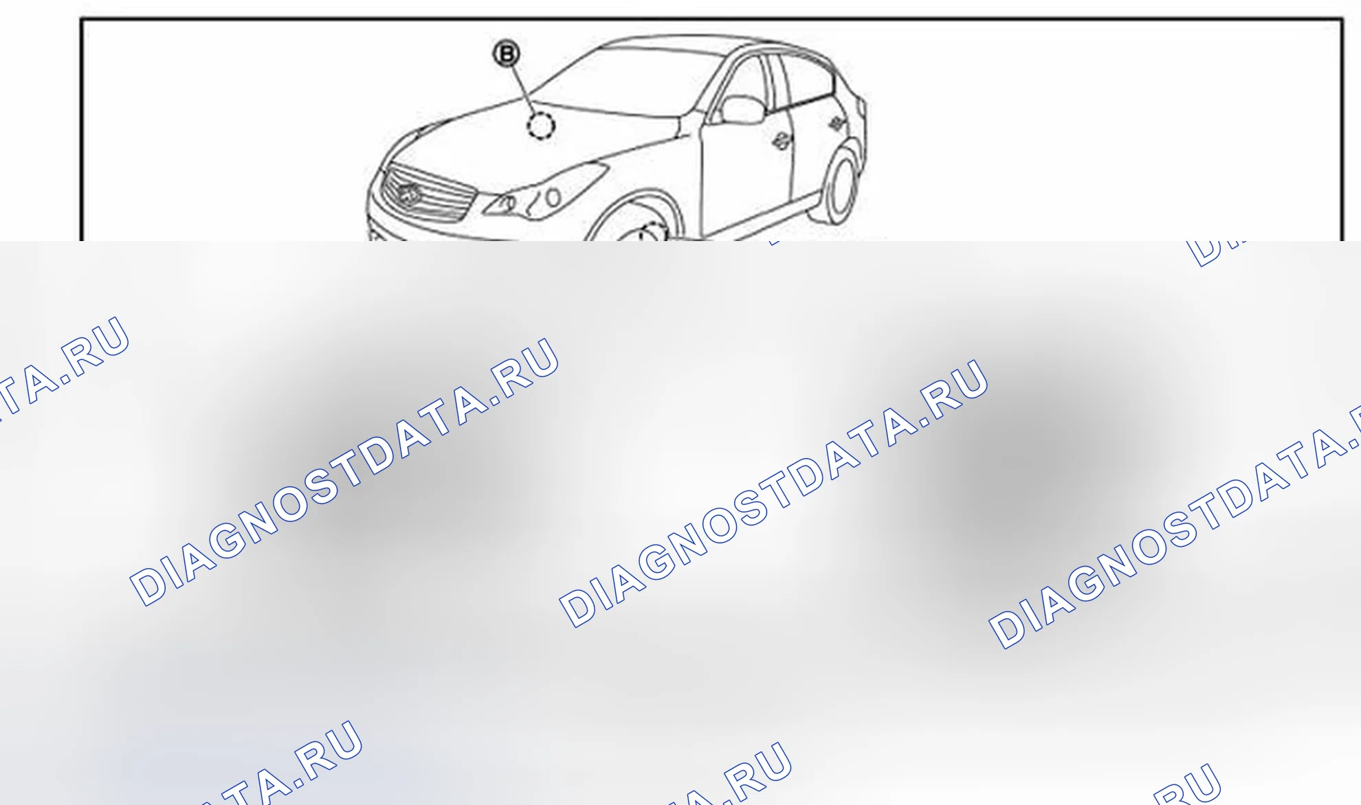 Рис. 94: Расположение компонентов. Infiniti EX35 I