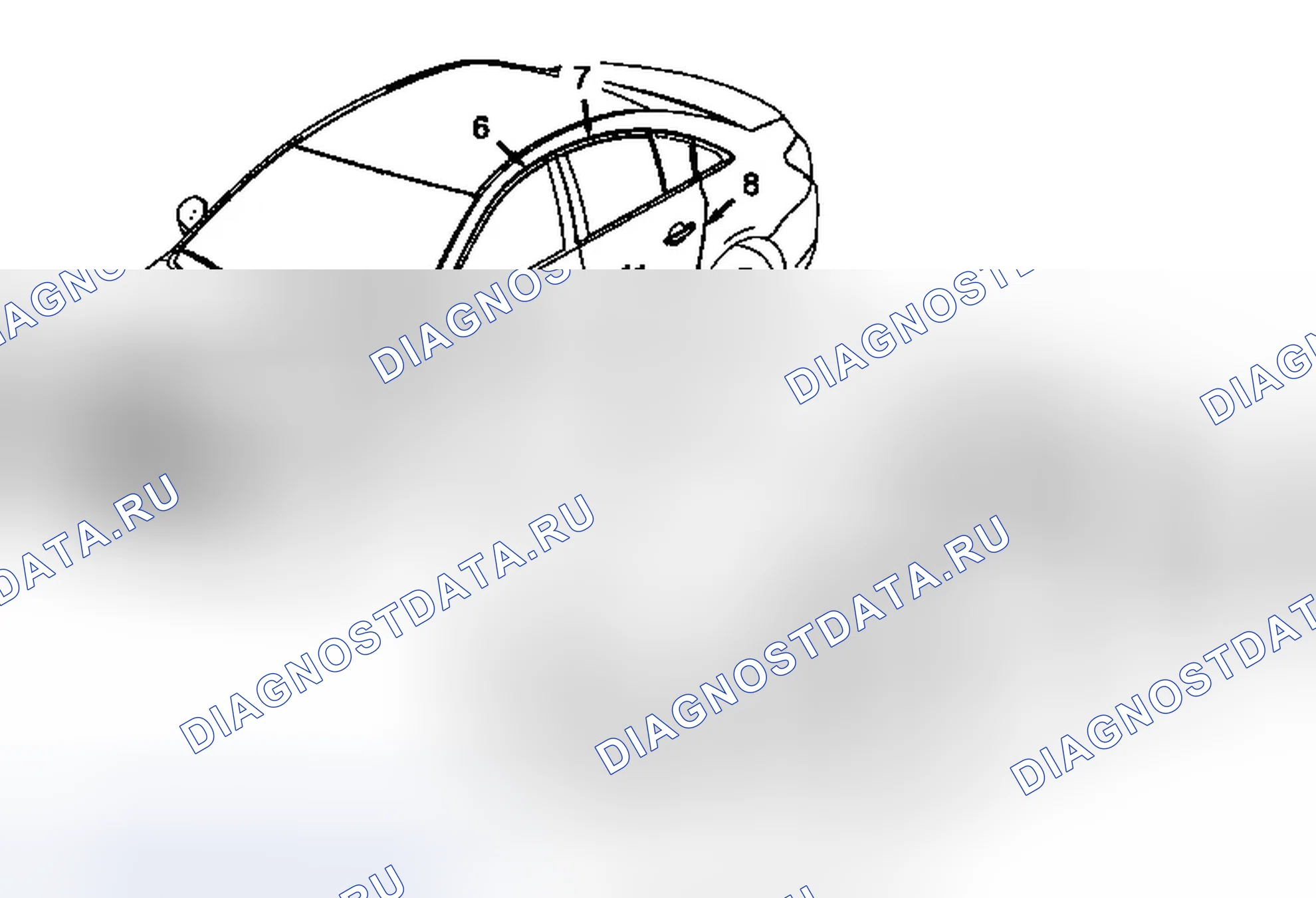 Рис. 20: Характеристики зазора и смятия. Chevrolet Cruze I рестайлинг