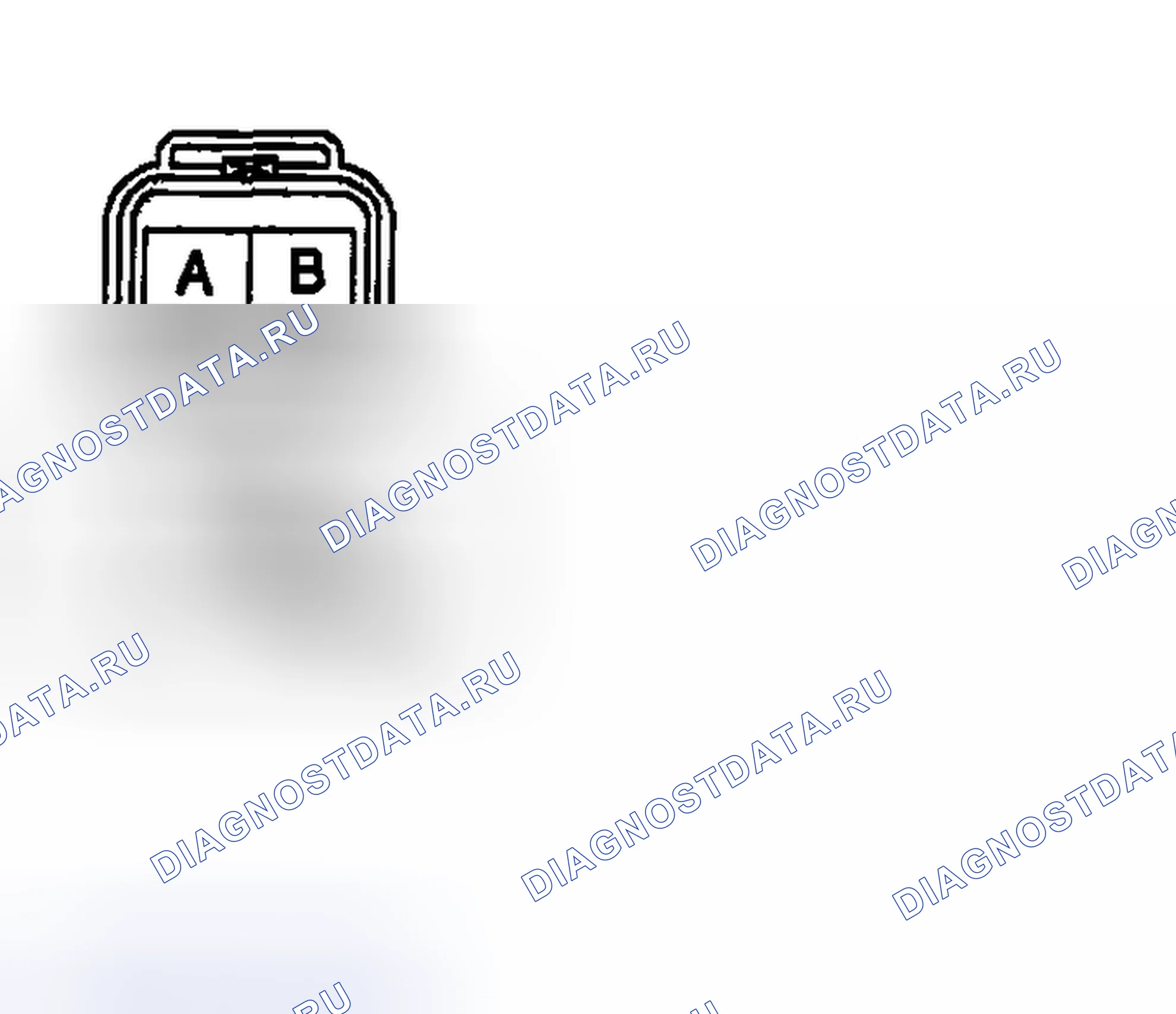 Рис. 27: Проверка сопротивления катушки. Honda CR-V III