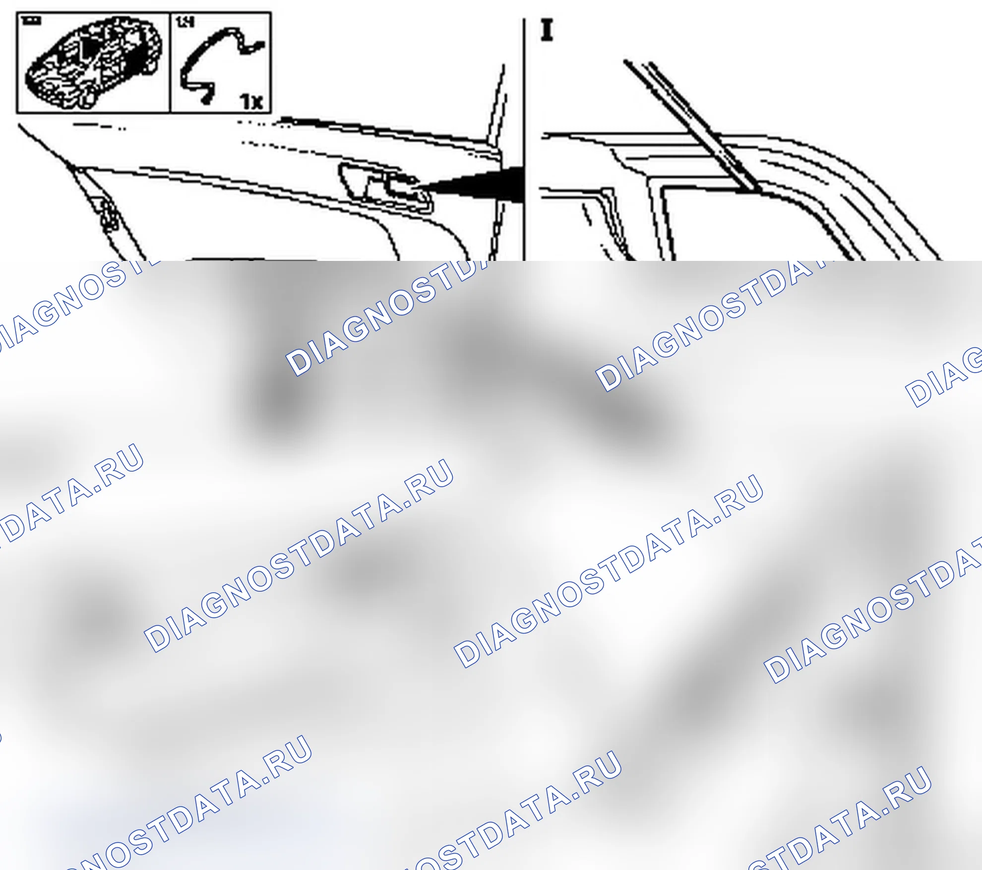 Замена внутренней обшивки задней двери - L35 / L48 / L69. Opel Astra H