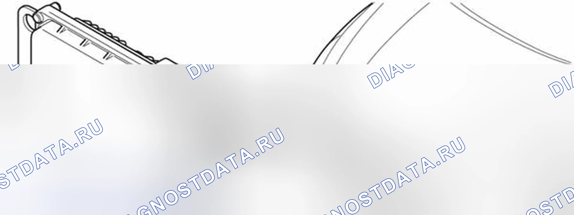 Рис. 1143: РАДАР ПЕРЕДНЕГО ОБЗОРА (FLR). Volvo S80 II рестайлинг