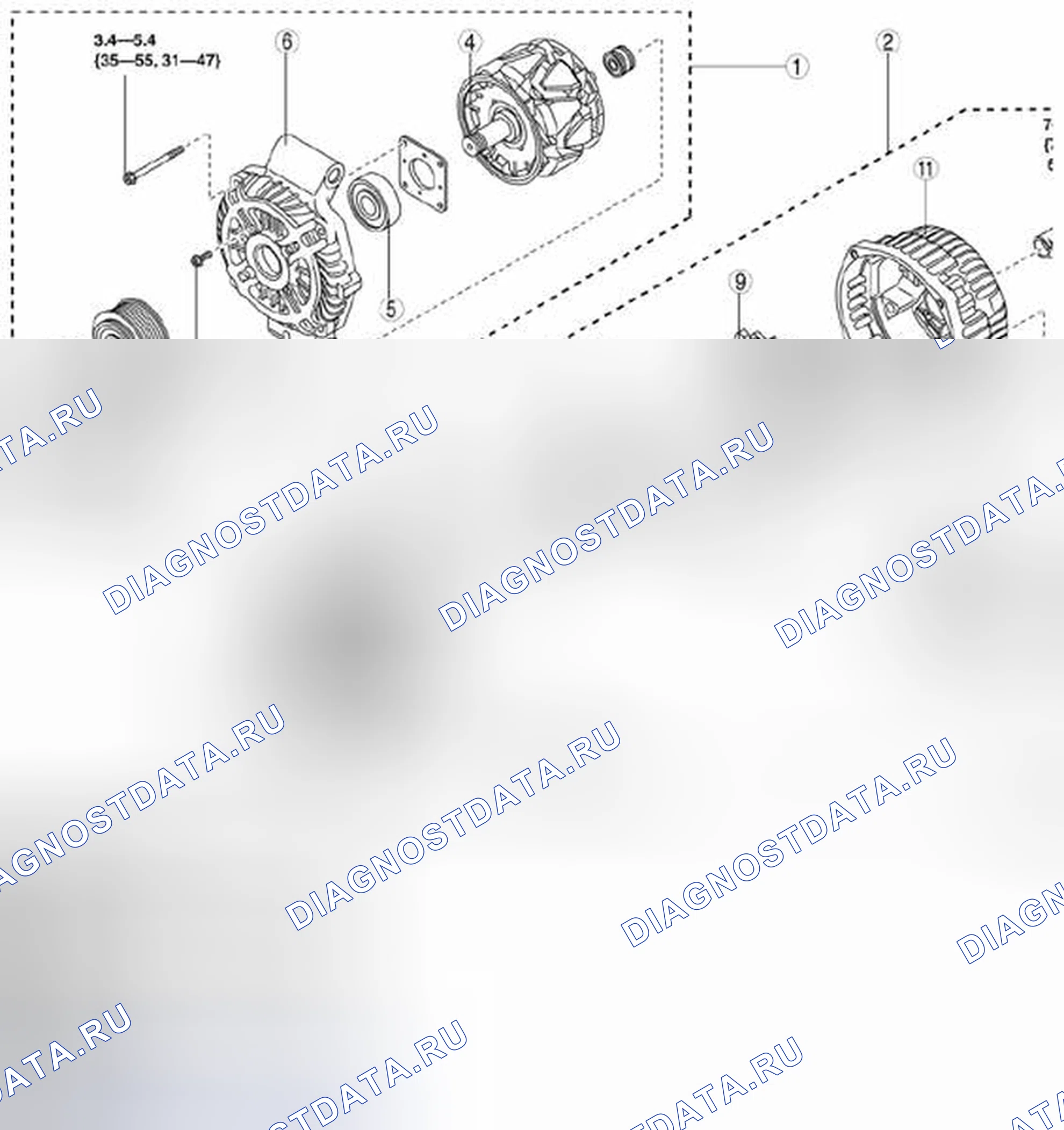Рис. 43. Mazda 3 BL рестайлинг
